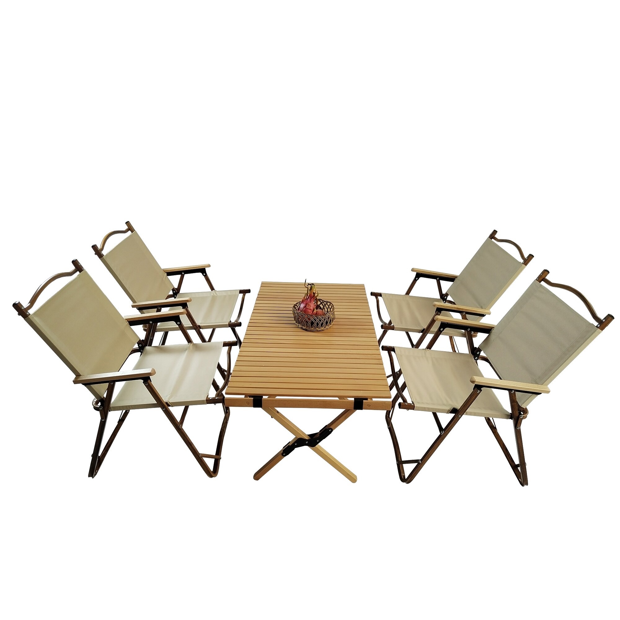 Kahomvis LEISURE-QPW4-002 Picnic-Tables - View #6