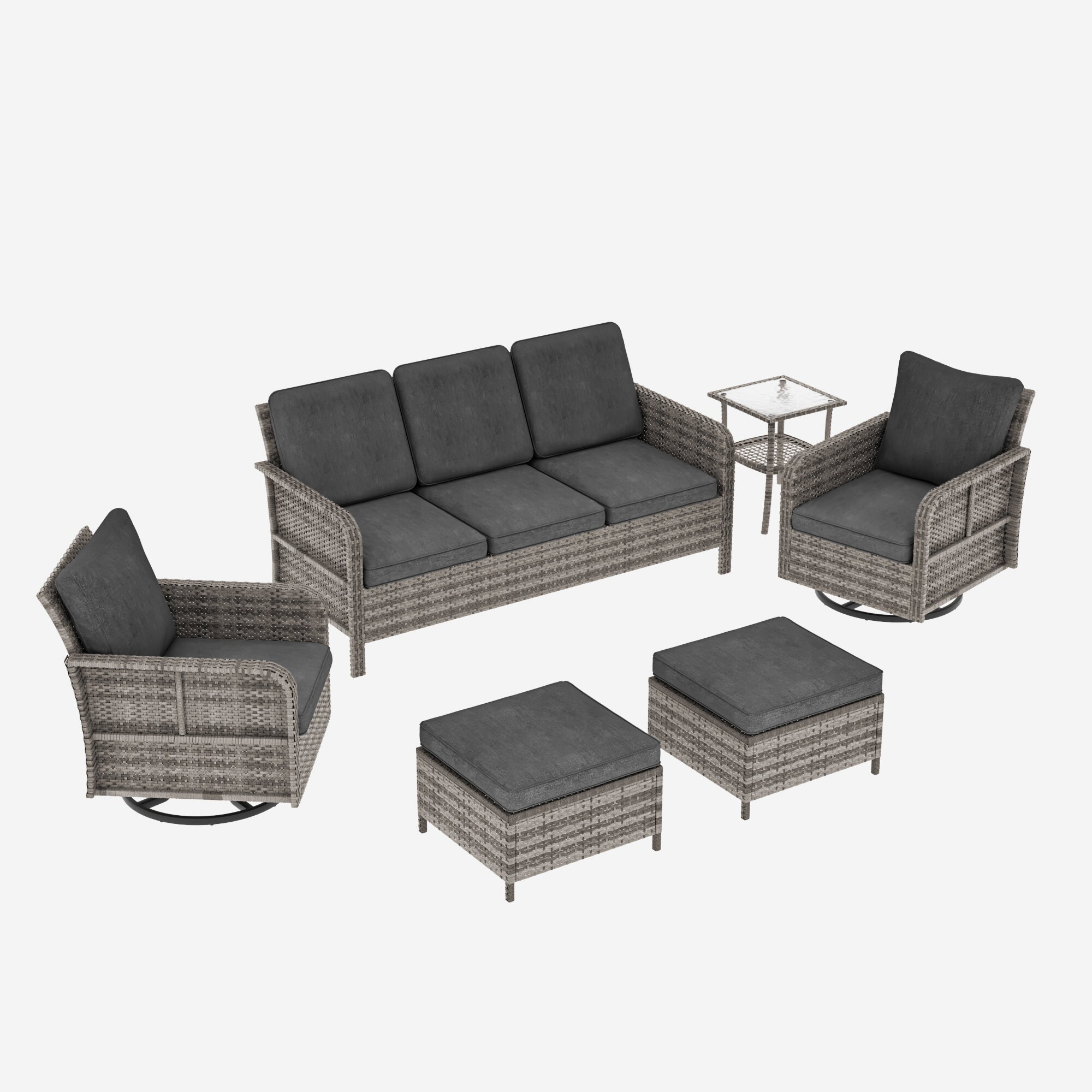 Sonkuki SD-BN615NY-C3 Patio-Conversation-Sets - View #2