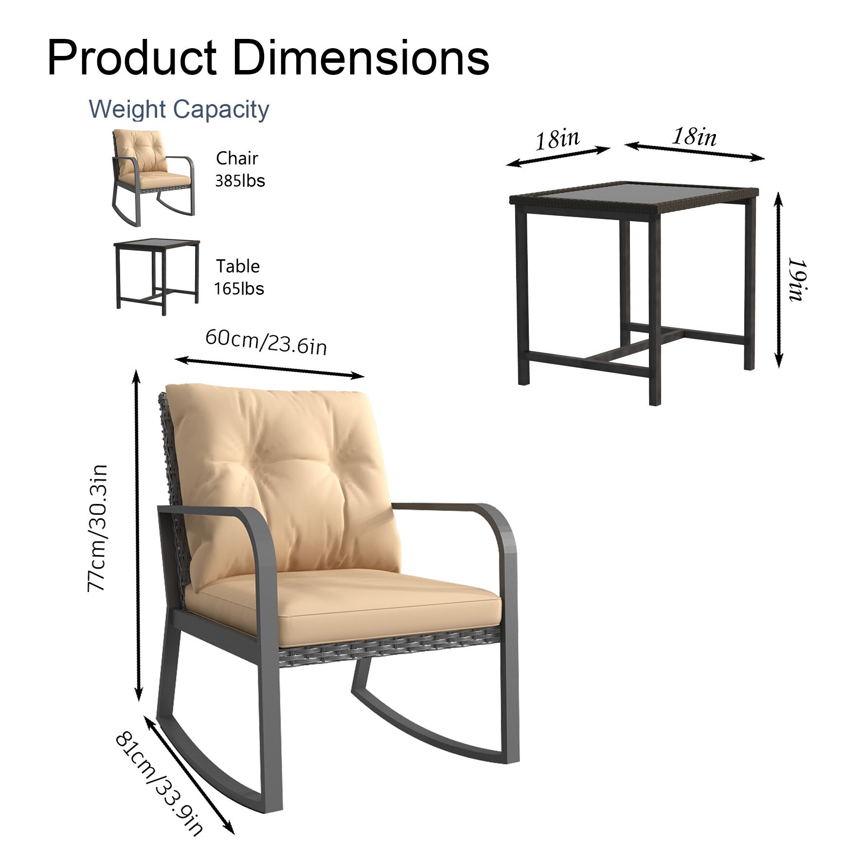 CESICIA QS-049 Patio-Chairs - View #6