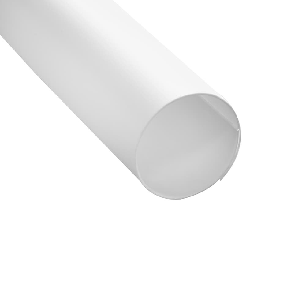Prime-Line M 6101-1 36-in to 60-in White Fixed Single straight Shower Curtain Rod