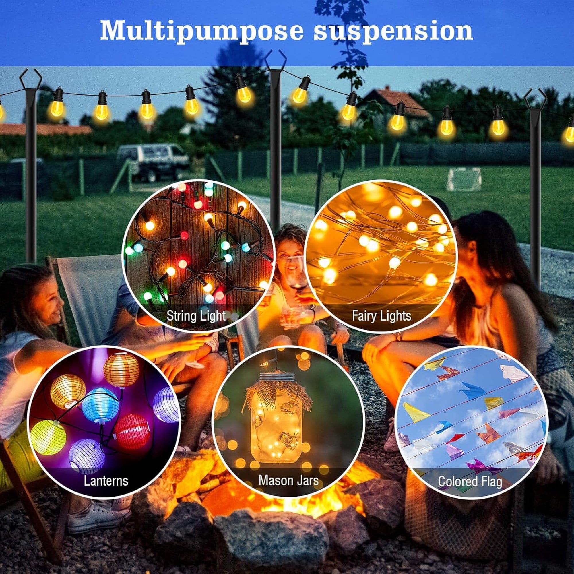 Numhew NHBEN383735 Patio-String-Lights - View #4