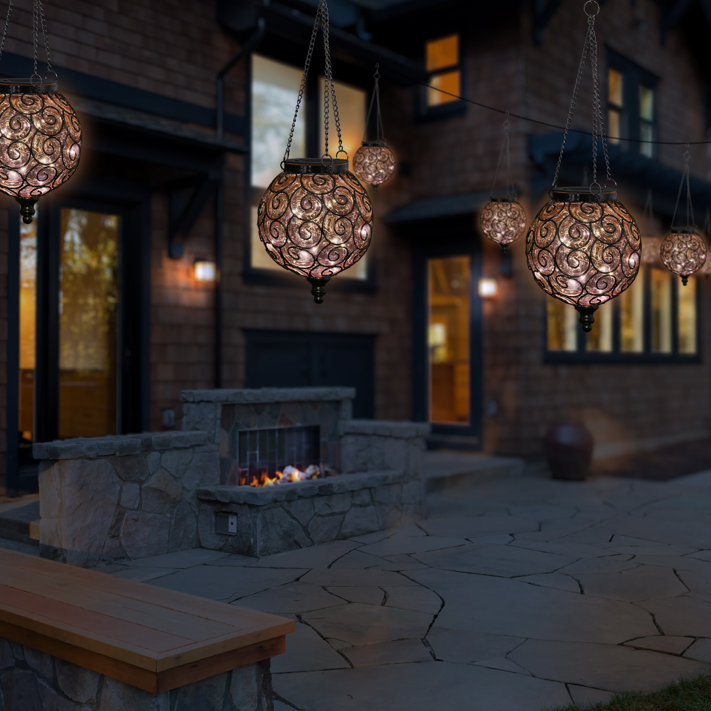 Exhart 13170-RS Outdoor-Decorative-Lanterns - View #7