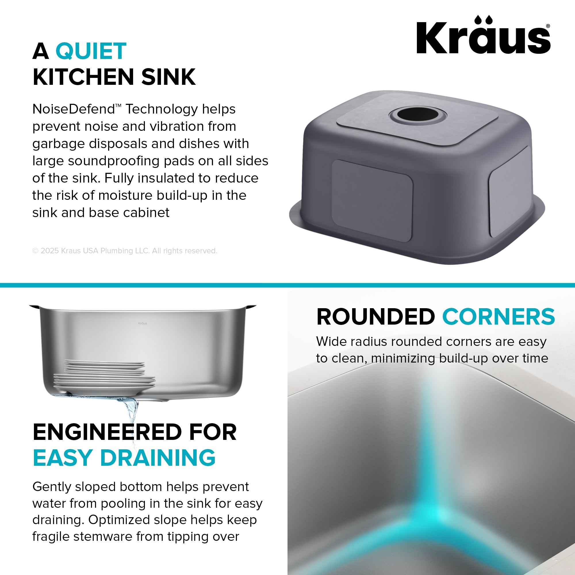 Kraus KBU11 Kitchen-Sinks - View #10