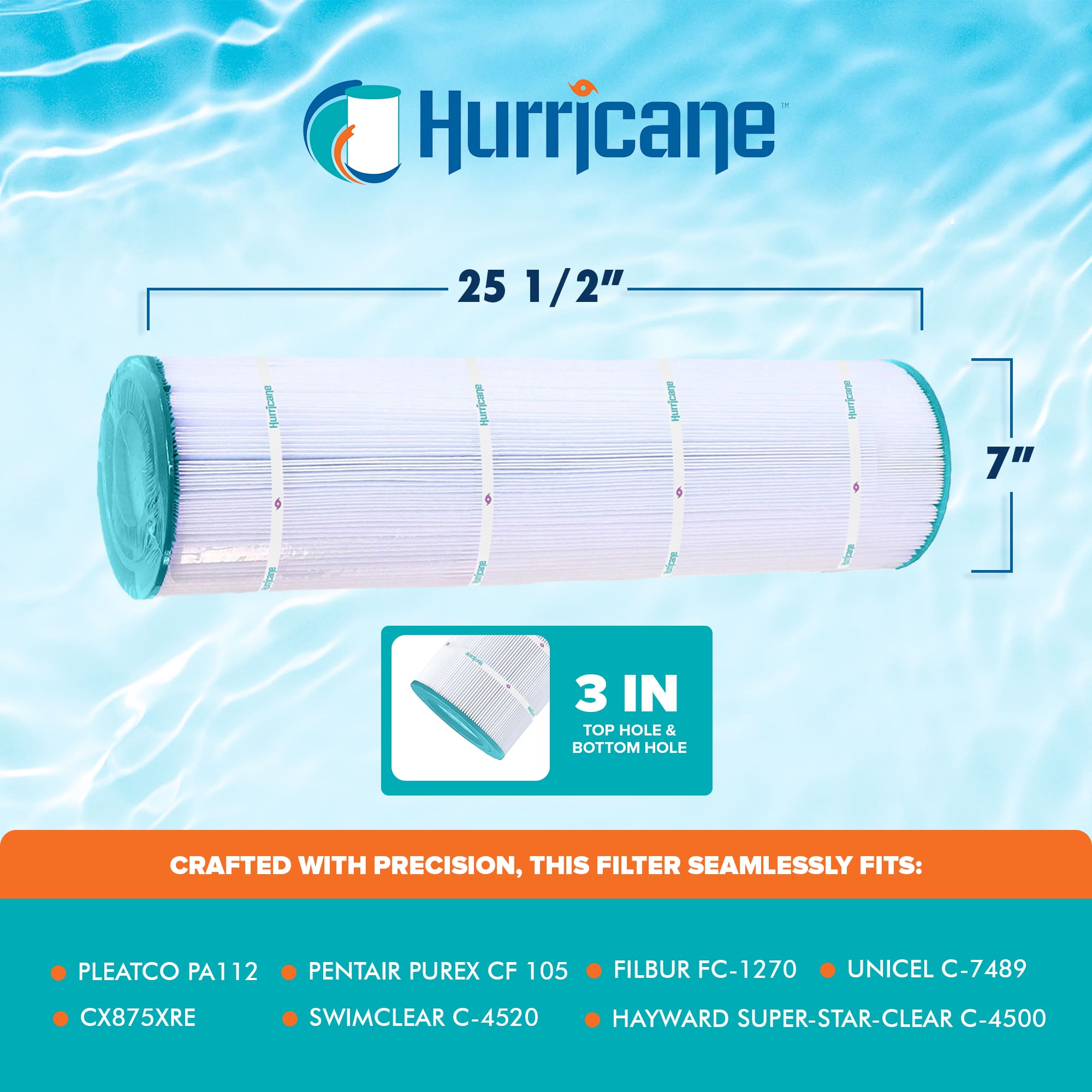 Hurricane 400363 Pool-Filter-Skim-Sys-Parts - View #3