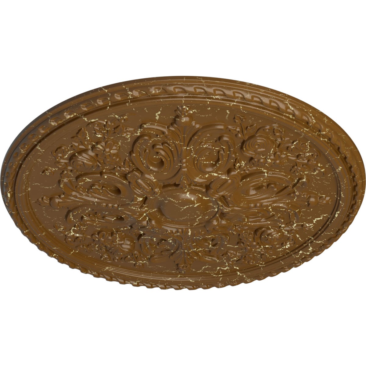 Ekena Millwork CM32BRSTC Ceiling-Medallions - View #2