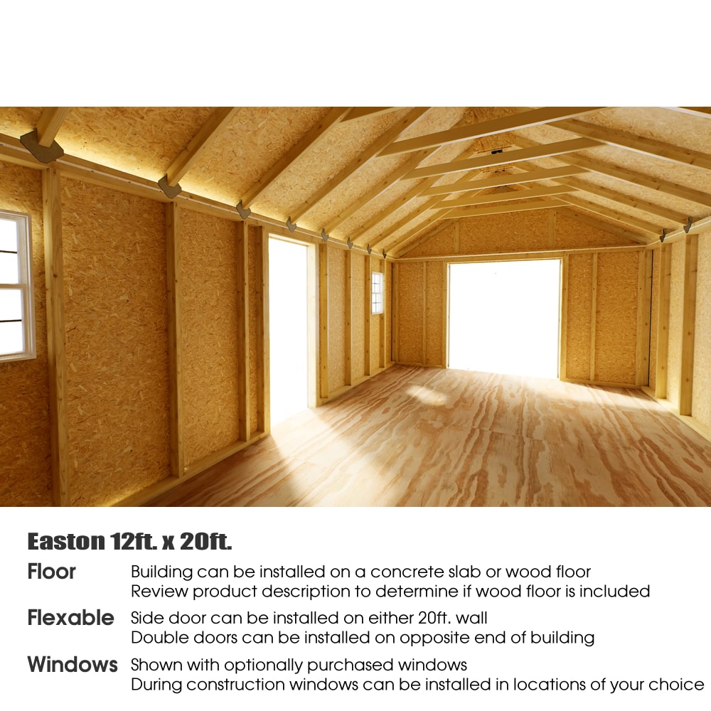 Best Barns EASTON1220DF Wood-Storage-Buildings - View #7