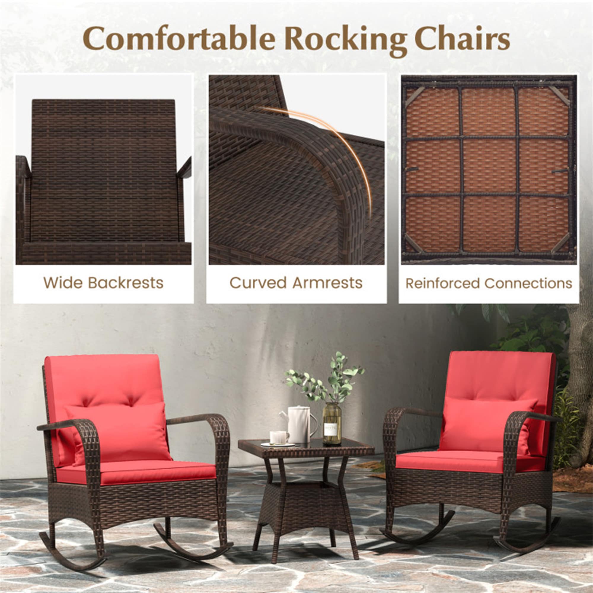 BABOOM BOM-71689RE-CO Patio-Conversation-Sets - View #9