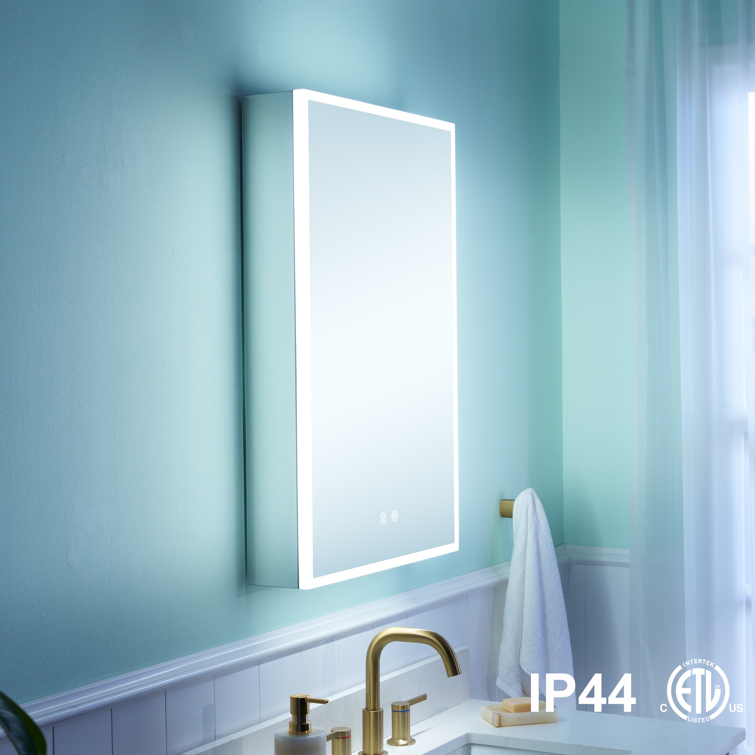 WELLFOR W8MCL2030L Bathroom-Medicine-Cabinets - View #16