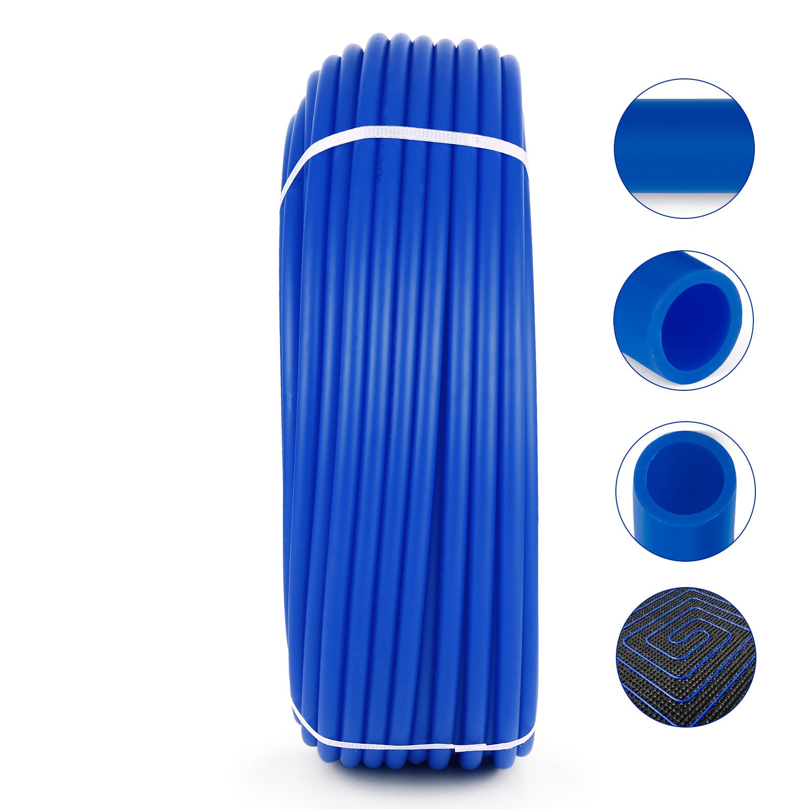 SVOPES 3/4inch x 300FT PEX Tubing Pipe. Non-Barrier Potable Water Line. Flexible Hose for Radiant Heating. Blue. BPA-Free #SVOPESPEXG30001991V0