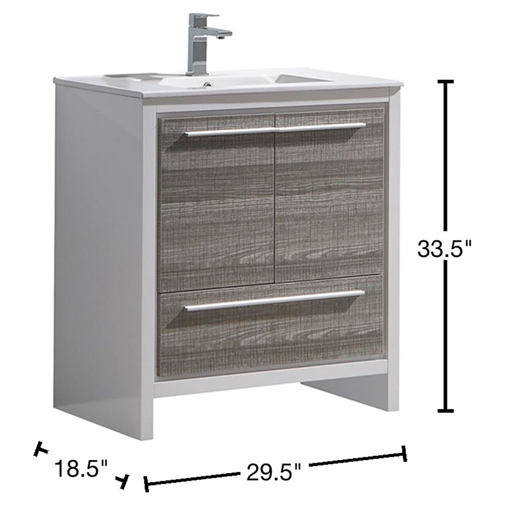 Fresca FCB8130HA-I Bath-Vanity-Combo - View #8