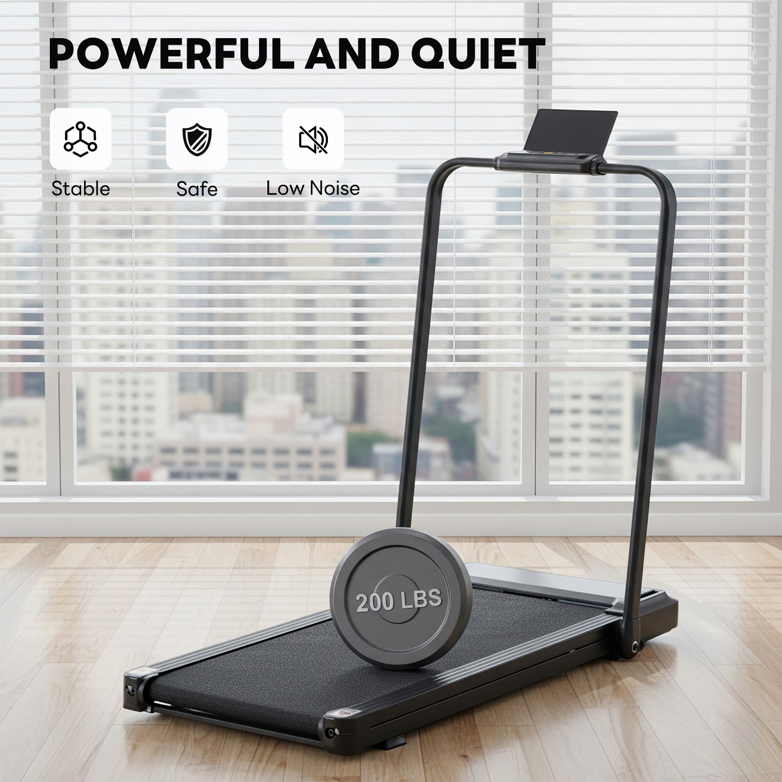 Sweetcrispy L-PBJ-FS01-BK treadmills - View #3