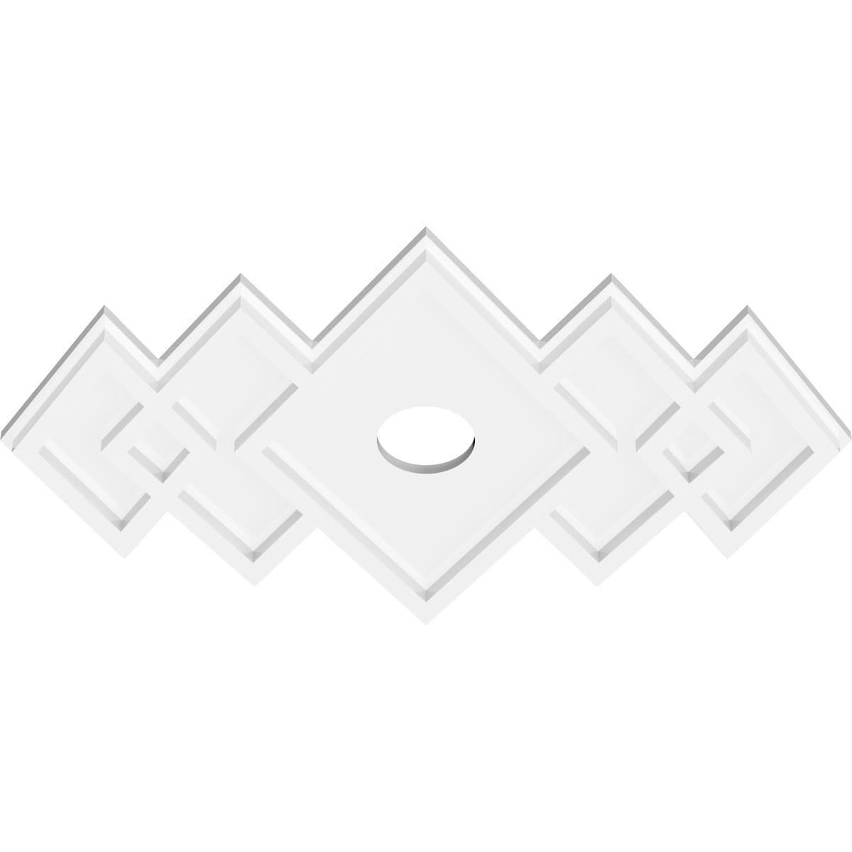 Ekena Millwork CMP26X17ZE-03000 Ceiling-Medallions - View #2