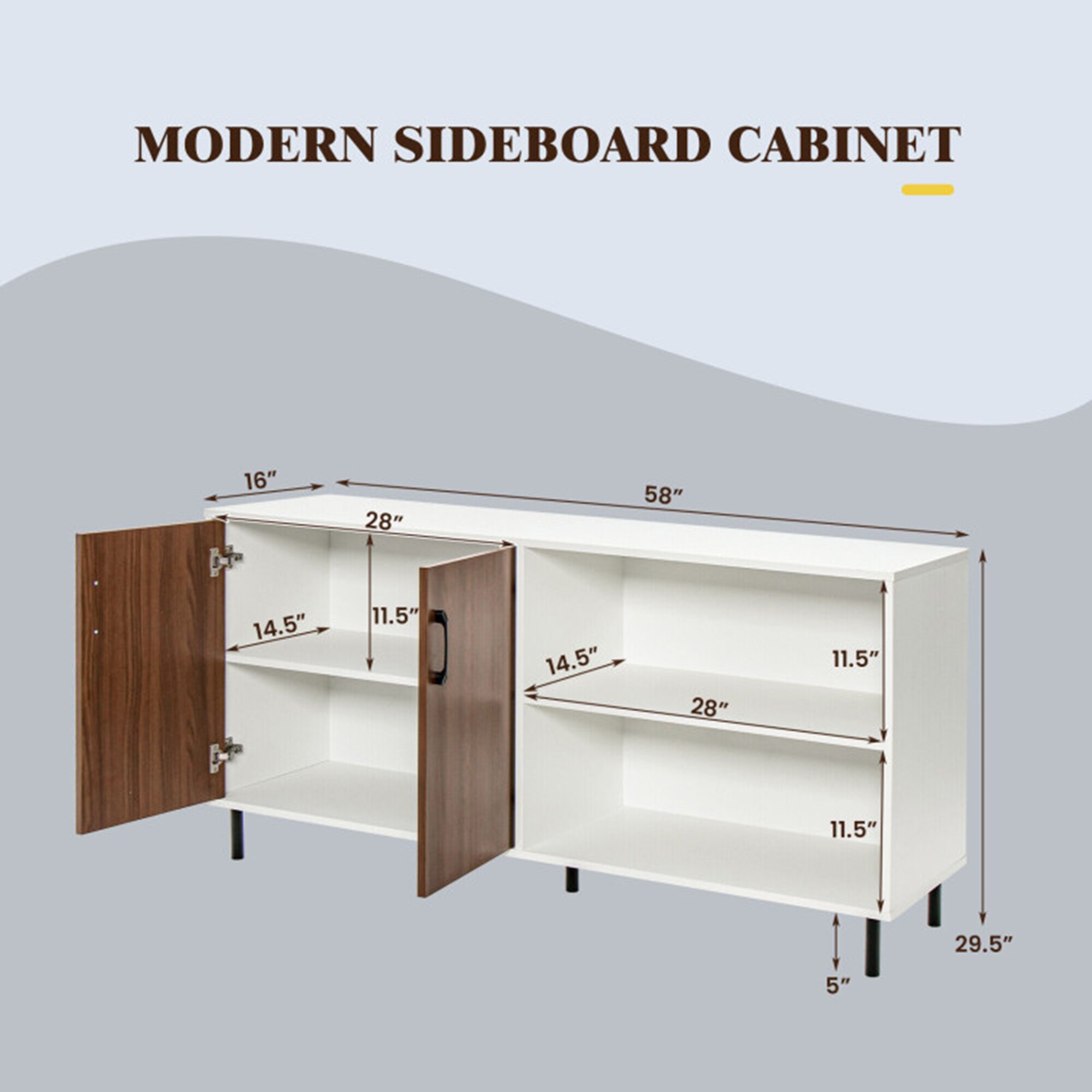 Clihome HM-W212-97 Dining-Kitchen-Storarge - View #6