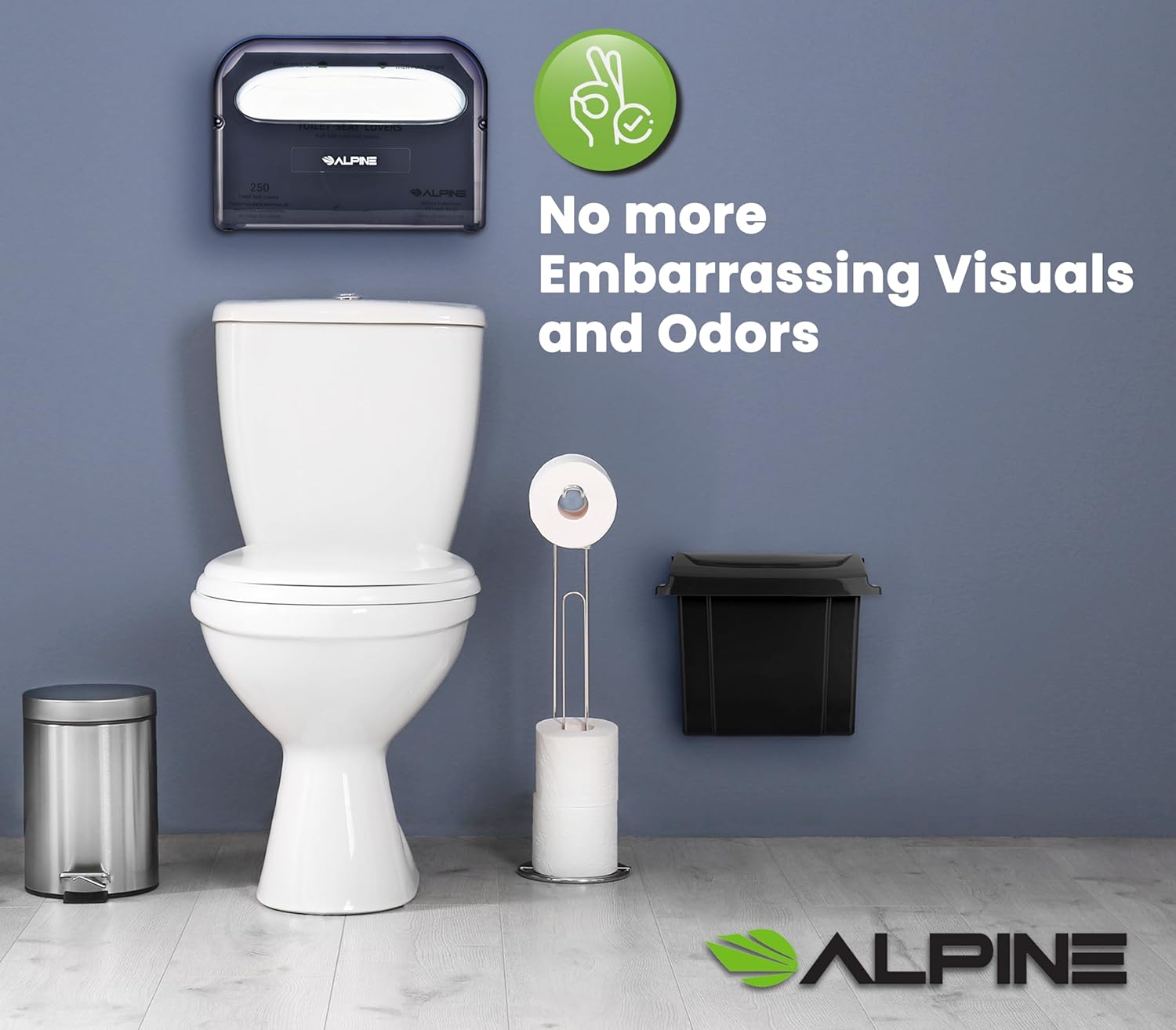 Alpine Industries ALP451-BLA-12PK Janitorial-Products - View #9