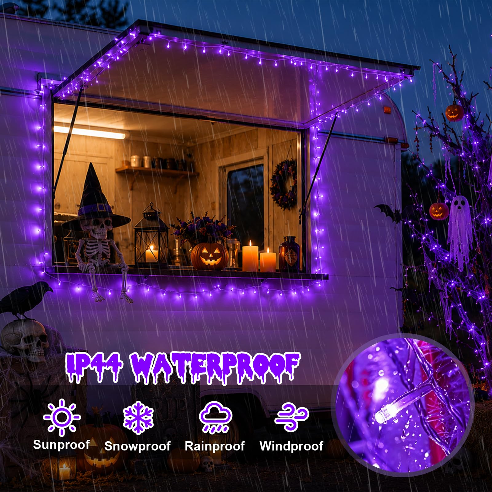 LAIFUCAM LLA0811J455 Halloween-String-Lights - View #5