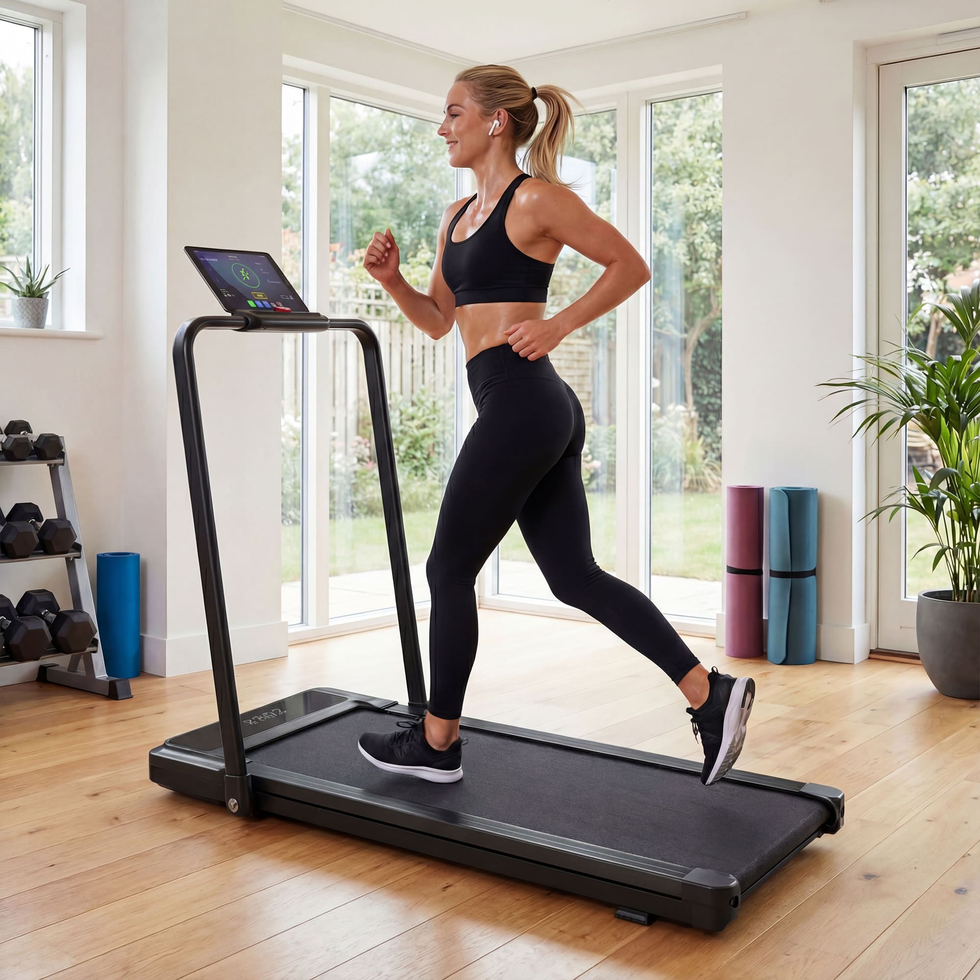 Sweetcrispy L-PBJ-FS01-BK treadmills - View #5