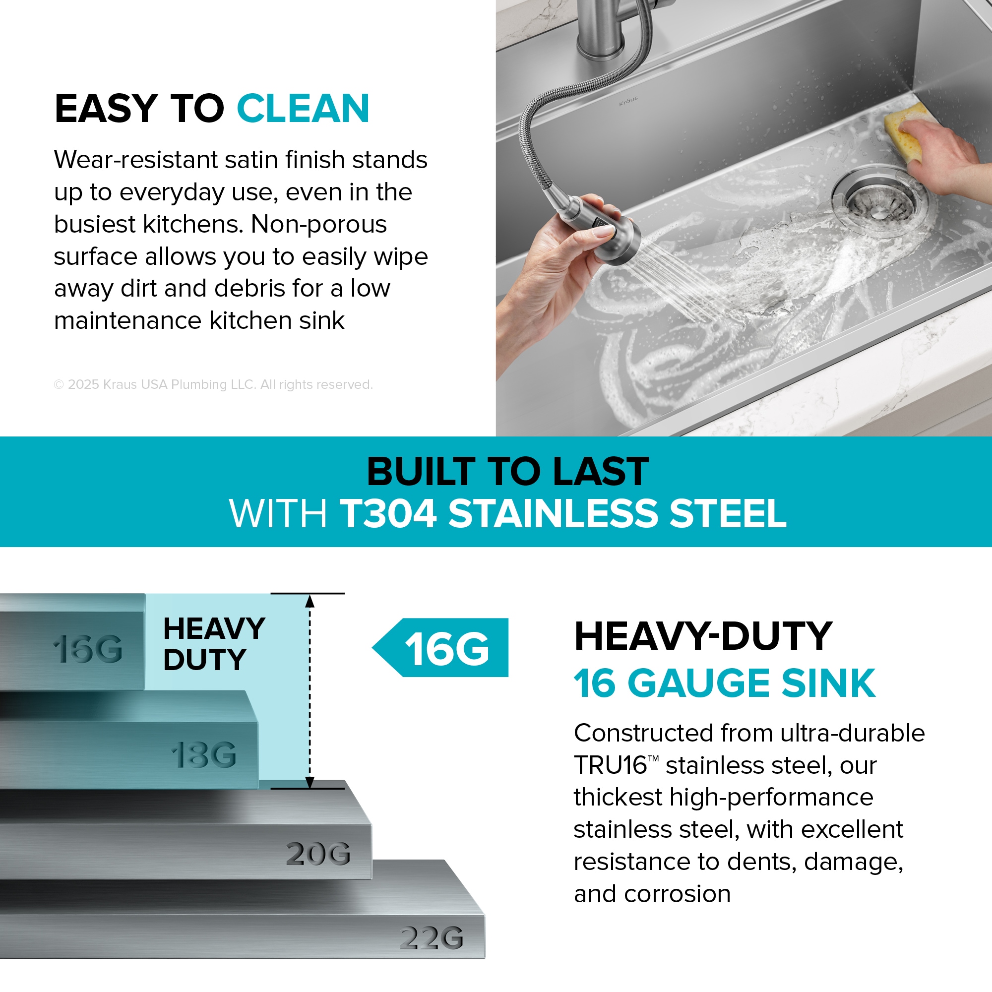 Kraus KWT310-33 Kitchen-Sinks - View #10