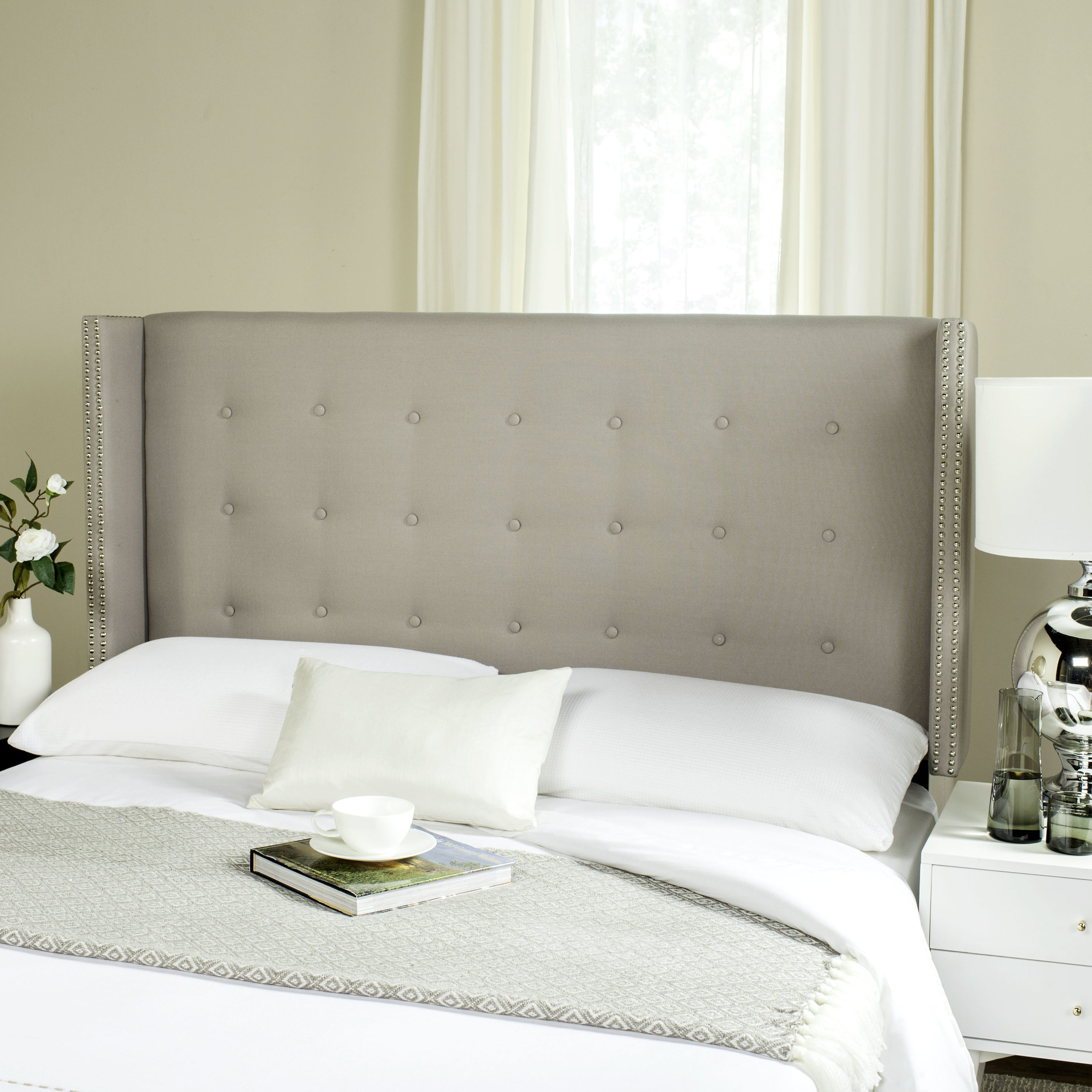 Safavieh MCR4006A-Q Upholstered-Headboards - View #2