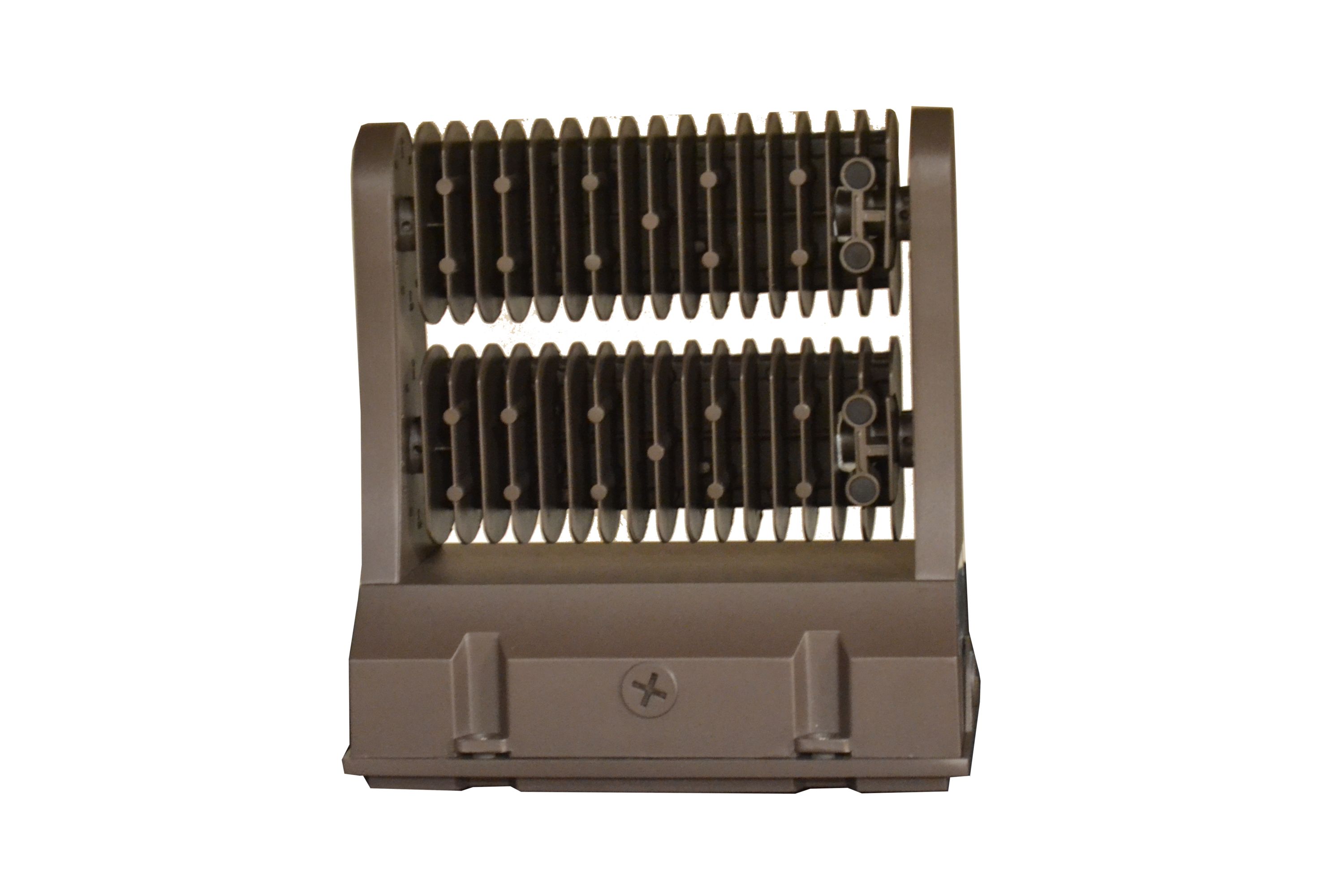 LED Trail 2-Pack 12000-Lumen 80-Watt Brown LED Wall Pack Light
