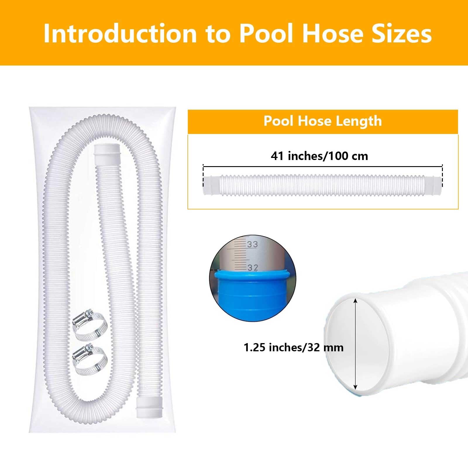 Afoxsos LAF0822FA1632 Pool-Hoses - View #2