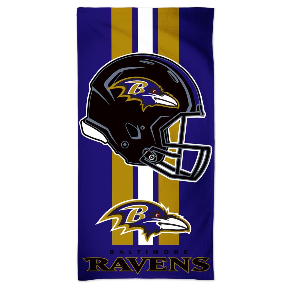 Baltimore Ravens NFL On Fire Towel