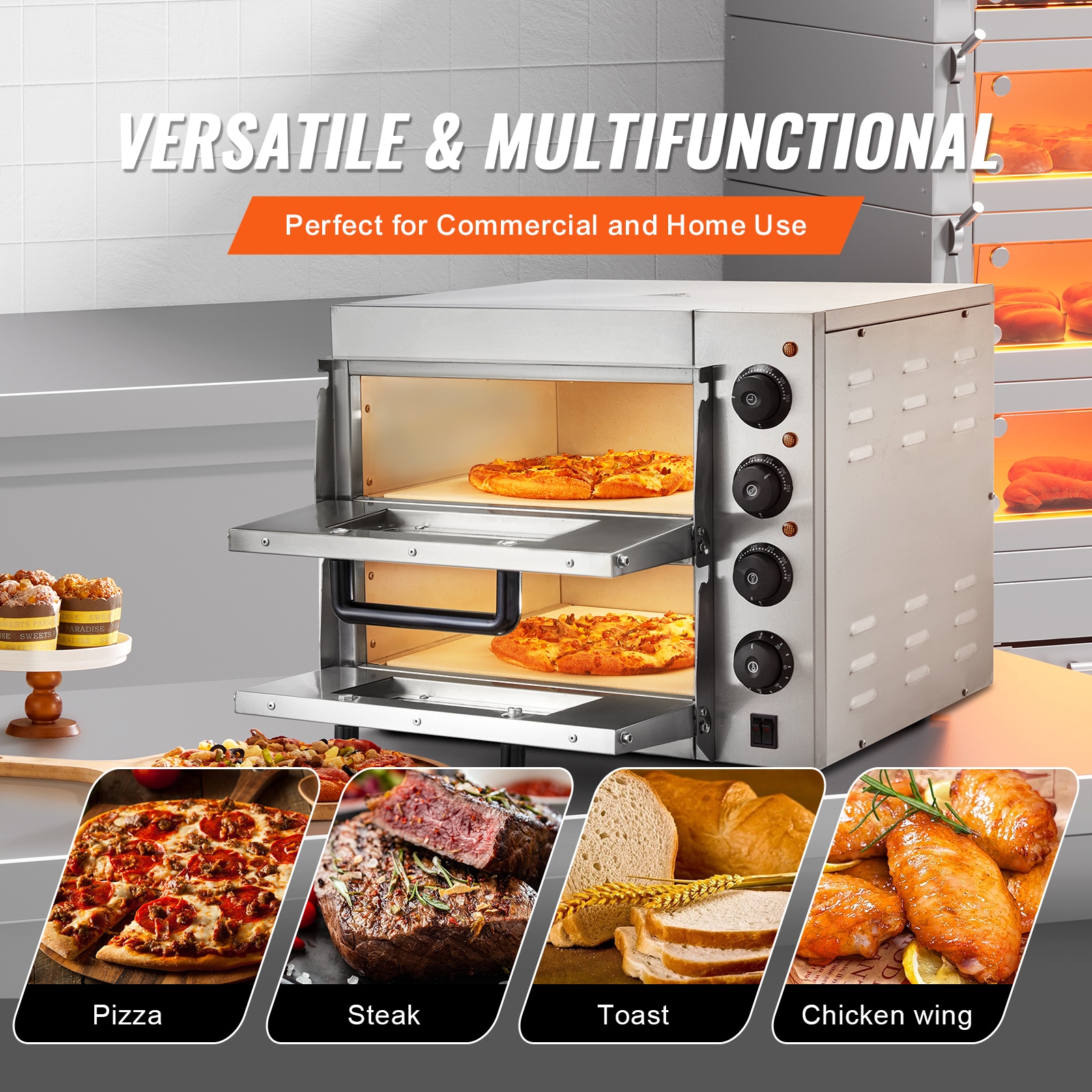 VEVOR FMDRPSLSCSXNVZD4XV1 Outdoor-Pizza-Ovens - View #7