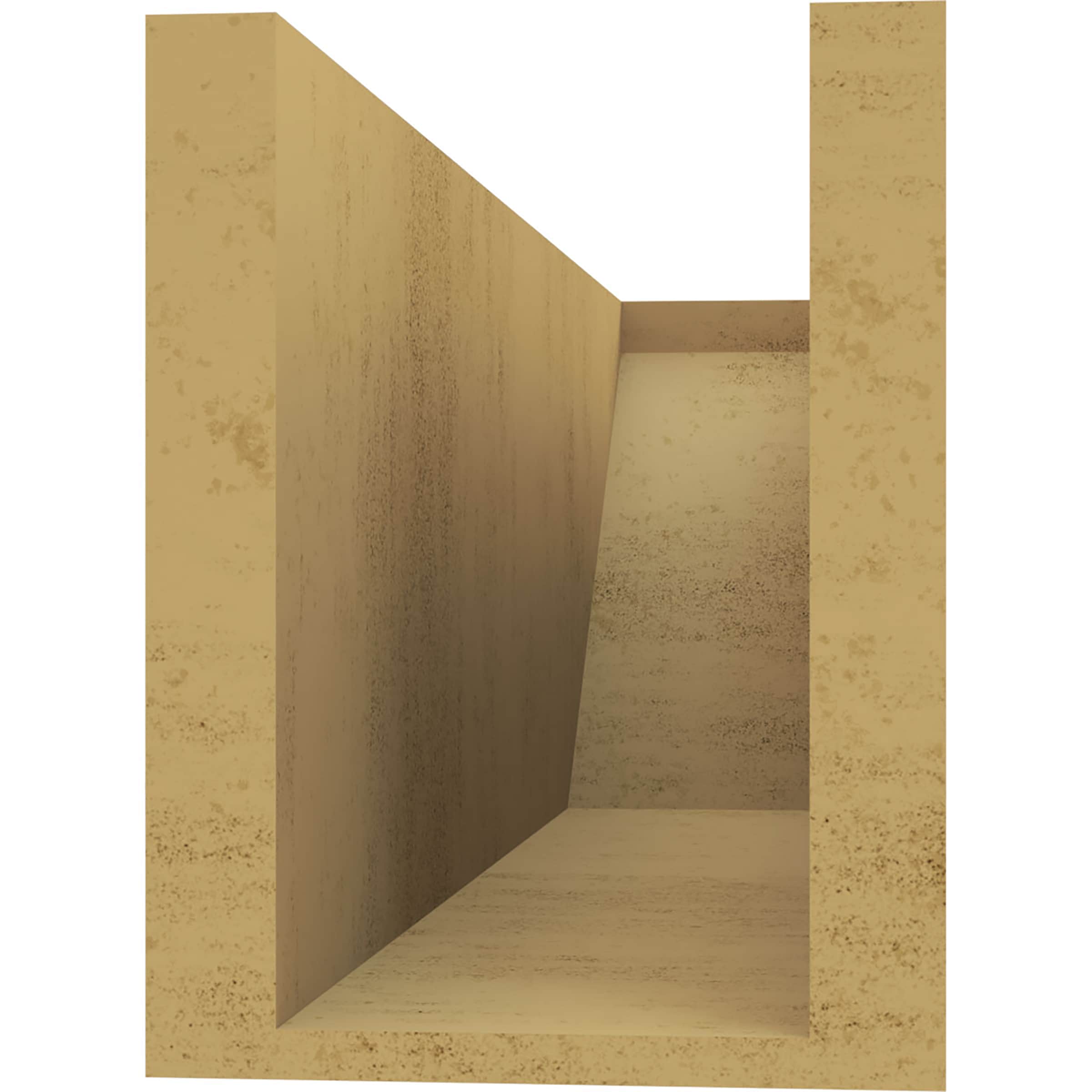 Ekena Millwork RFTU06X08X24CONRCPR Exterior-Brackets-Braces - View #4