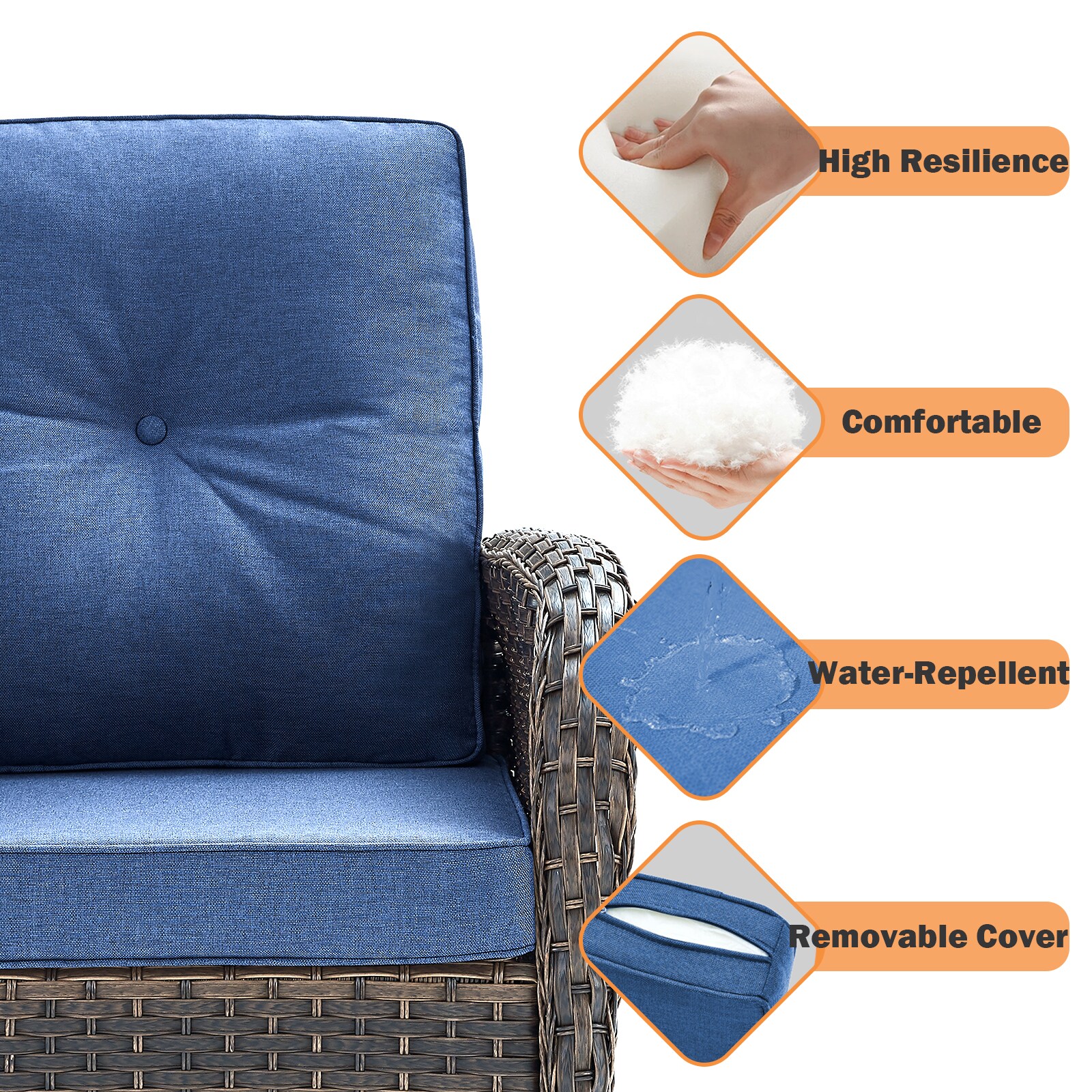 Jeehope PA085-1 Patio-Chairs - View #4