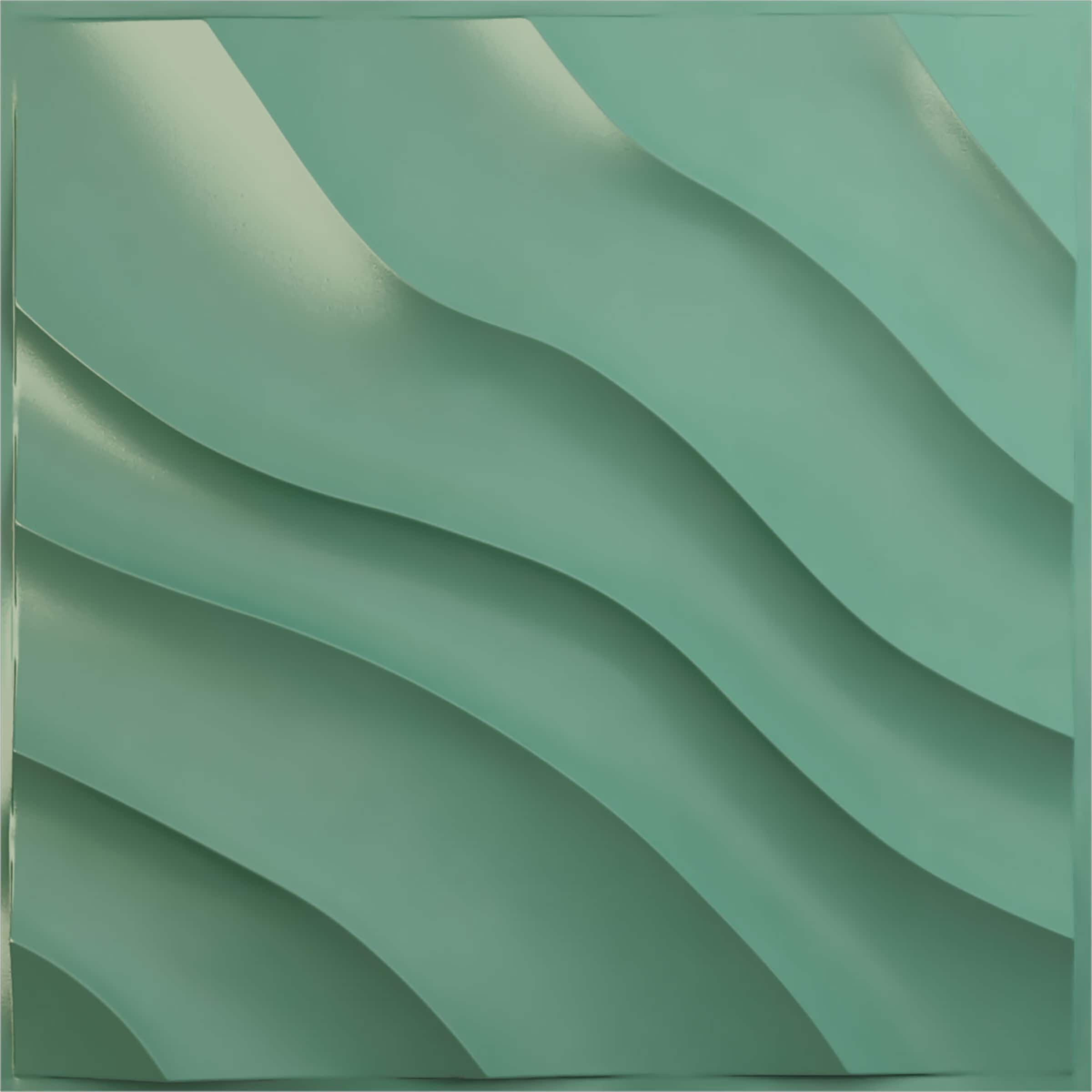 Ekena Millwork WP20X20MWFSM 19-5/8-in x 19-5/8-in Embossed Paintable/Stainable Green PVC Wall Panel (