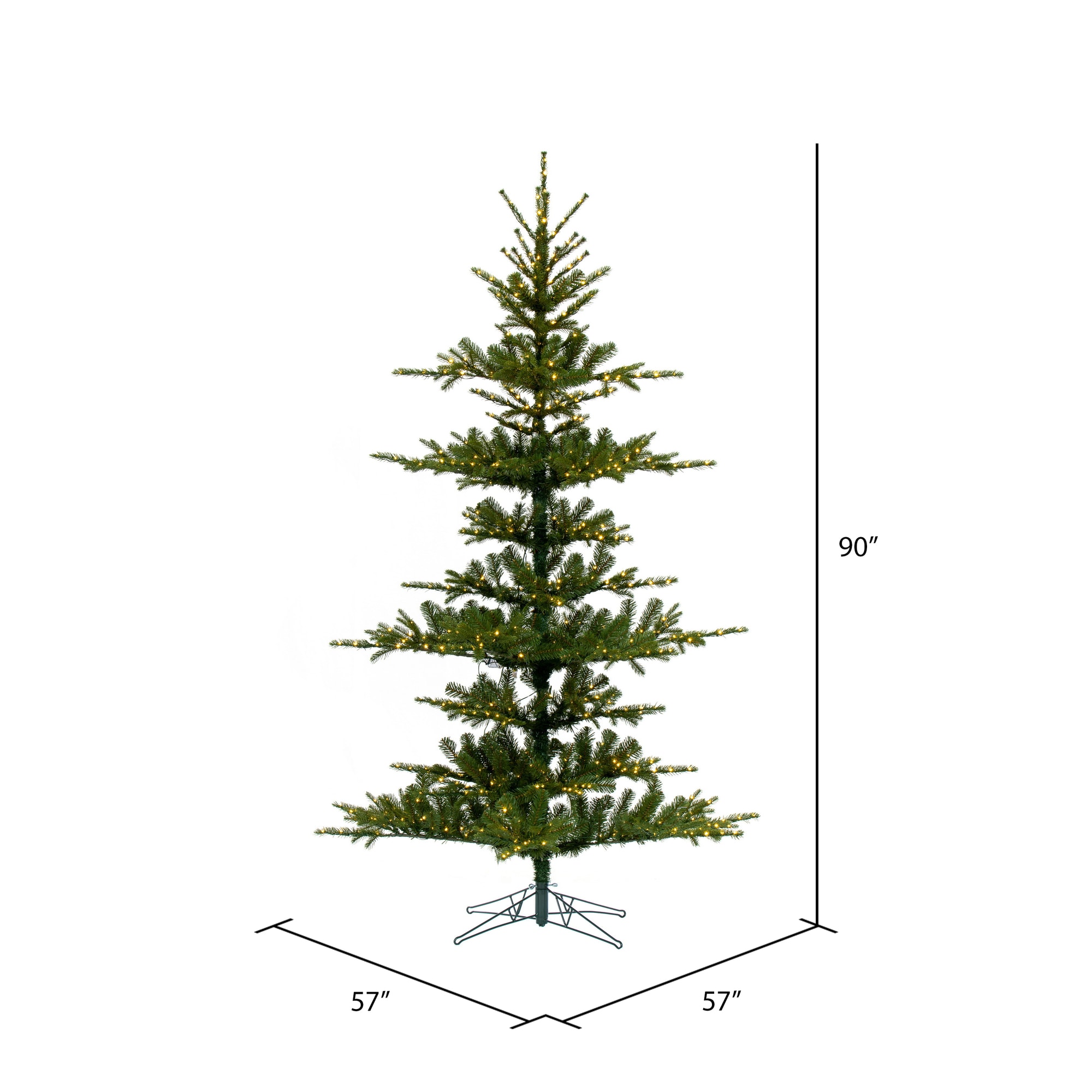 Vickerman G210176LED Artificial-Christmas-Trees - View #3