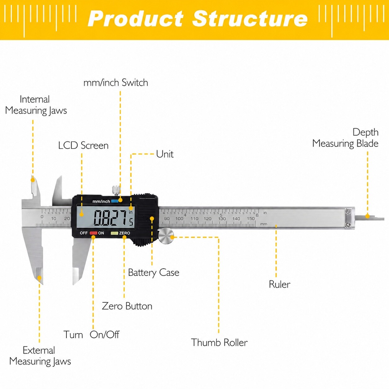 Linder Group Inc L3HE3SQO calipers - View #2