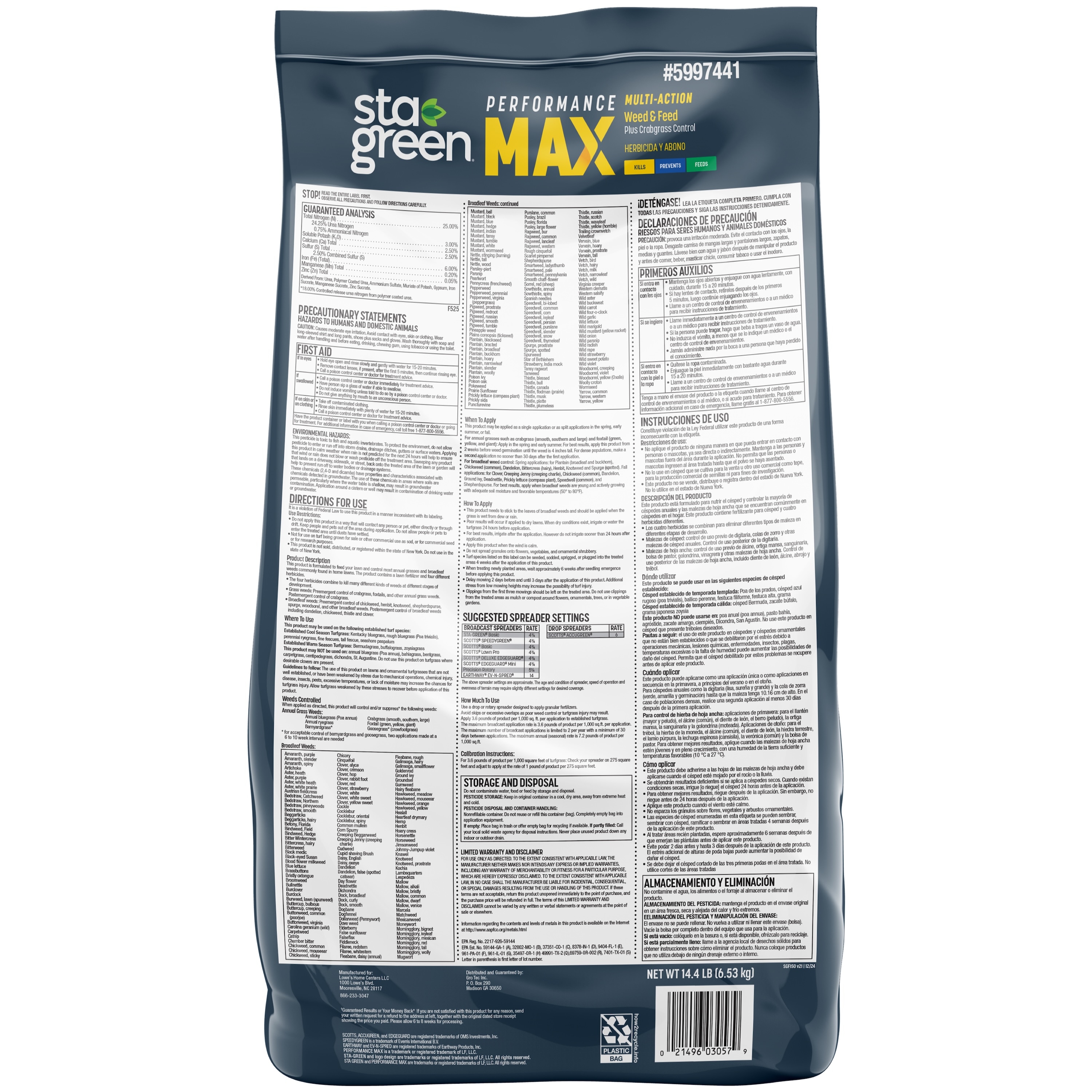 Sta-Green 100551503 Lawn-Fertilizer - View #9