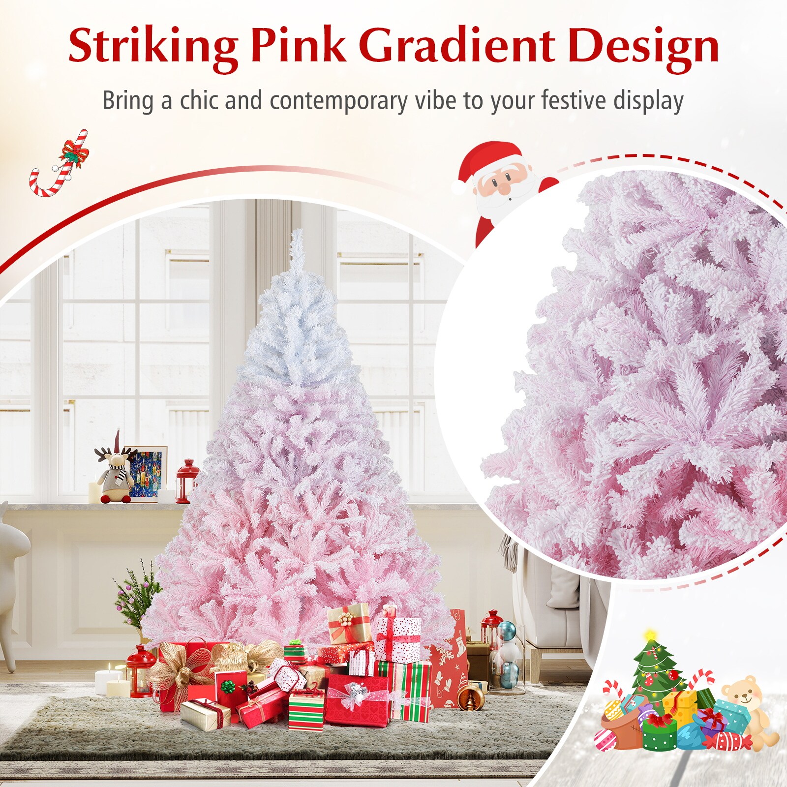LIVIZA HYS25171PI6 Artificial-Christmas-Trees - View #2