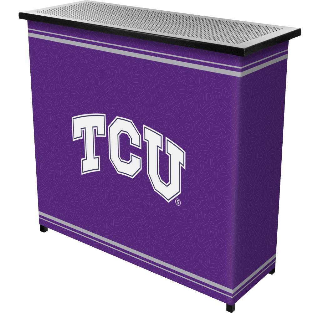 Trademark Gameroom CLC8000-TCU TCU Horned Frogs Bars 39-Inches x 36-Inches Multiple colors/finishes Rectangle Mini bar