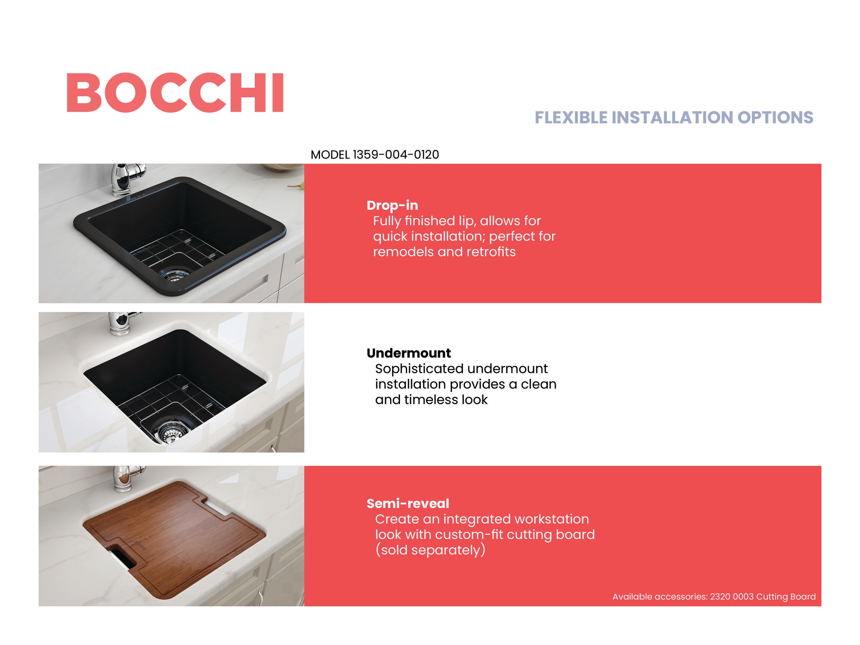 BOCCHI 1359-004-0120 Bar-Prep-Sinks - View #5