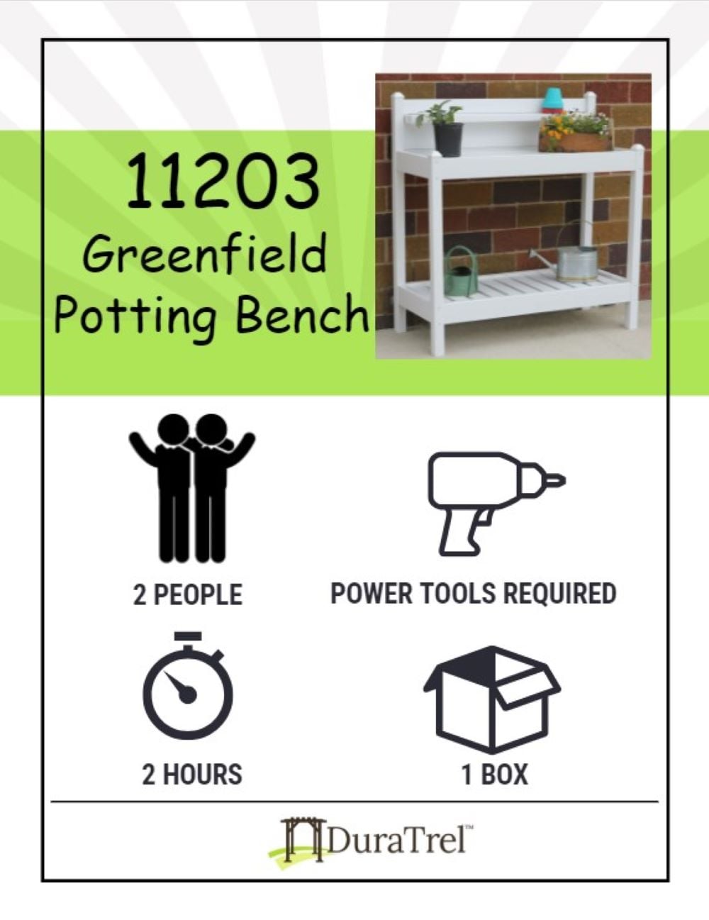 DuraTrel 11203 Potting-Benches - View #4