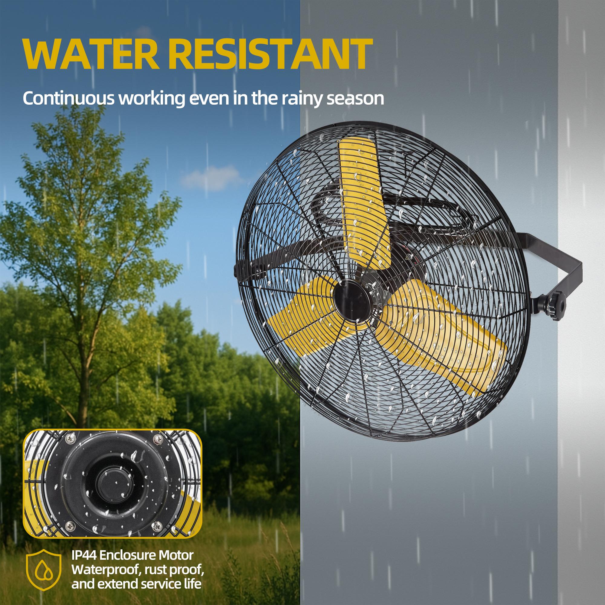  WMFAN-W24 Wall-Mounted-Fans - View #5