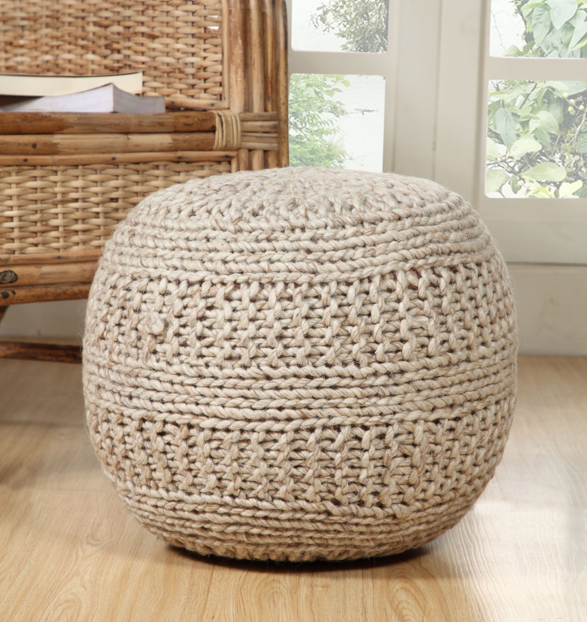 AANNY Designs JJS01182 Indoor-Ottomans - View #5