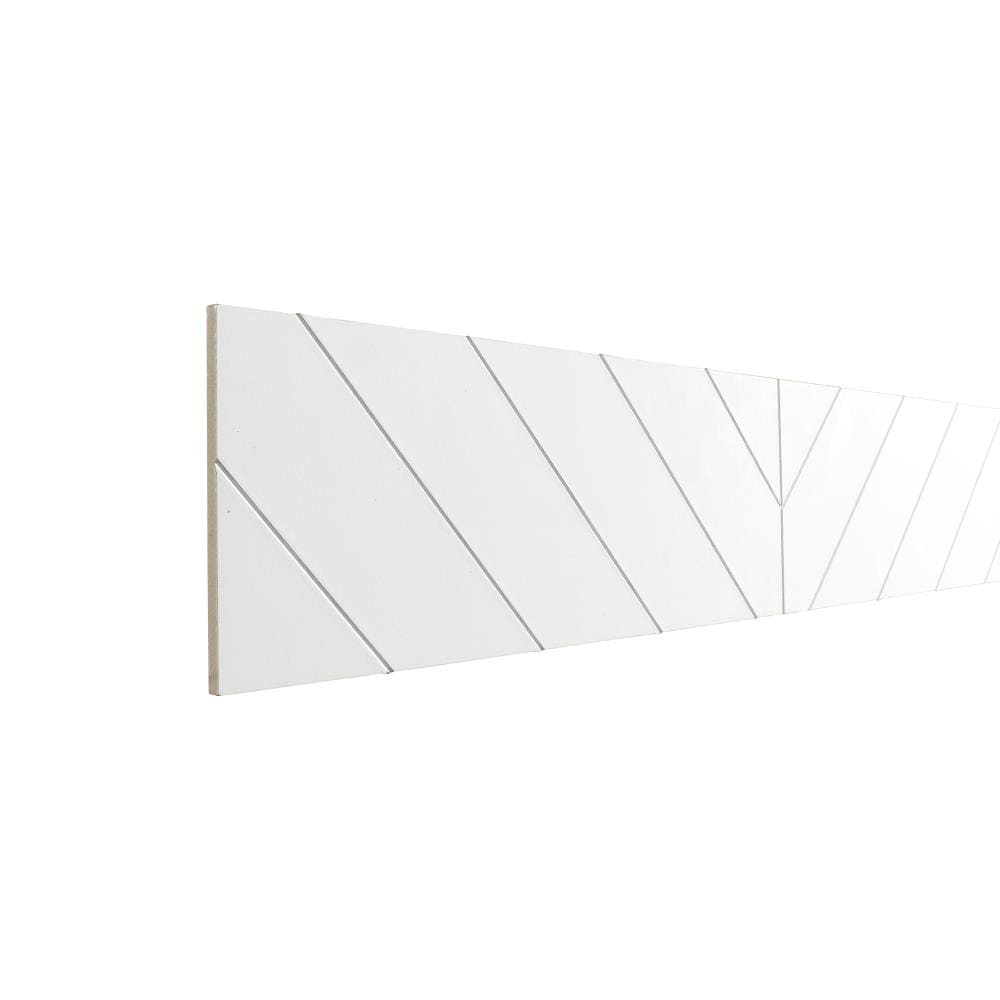 Ornamental Mouldings PD001MD742PRIM 42-in x 7.5625-in x 0.3438-in White MDF Stair Riser