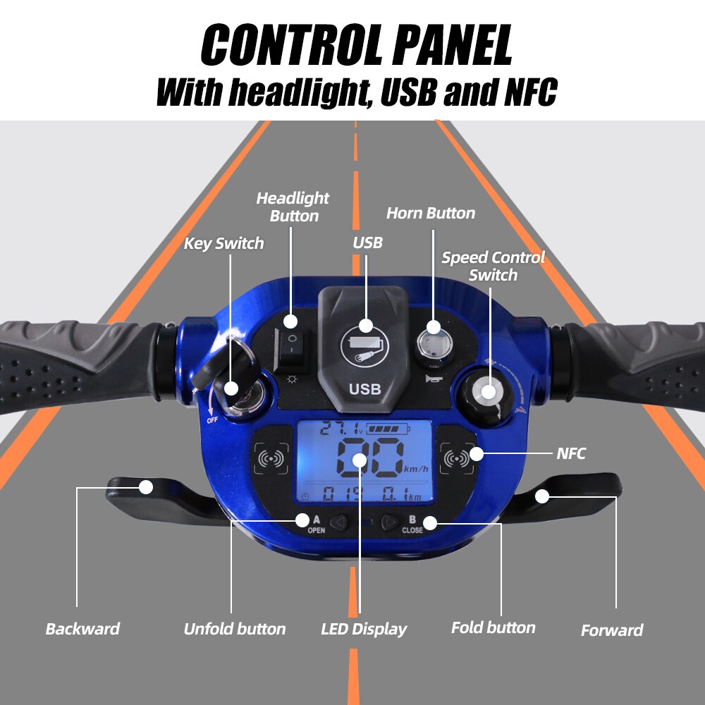 LOVMOR SF-X-W2923P220473 scooters - View #3