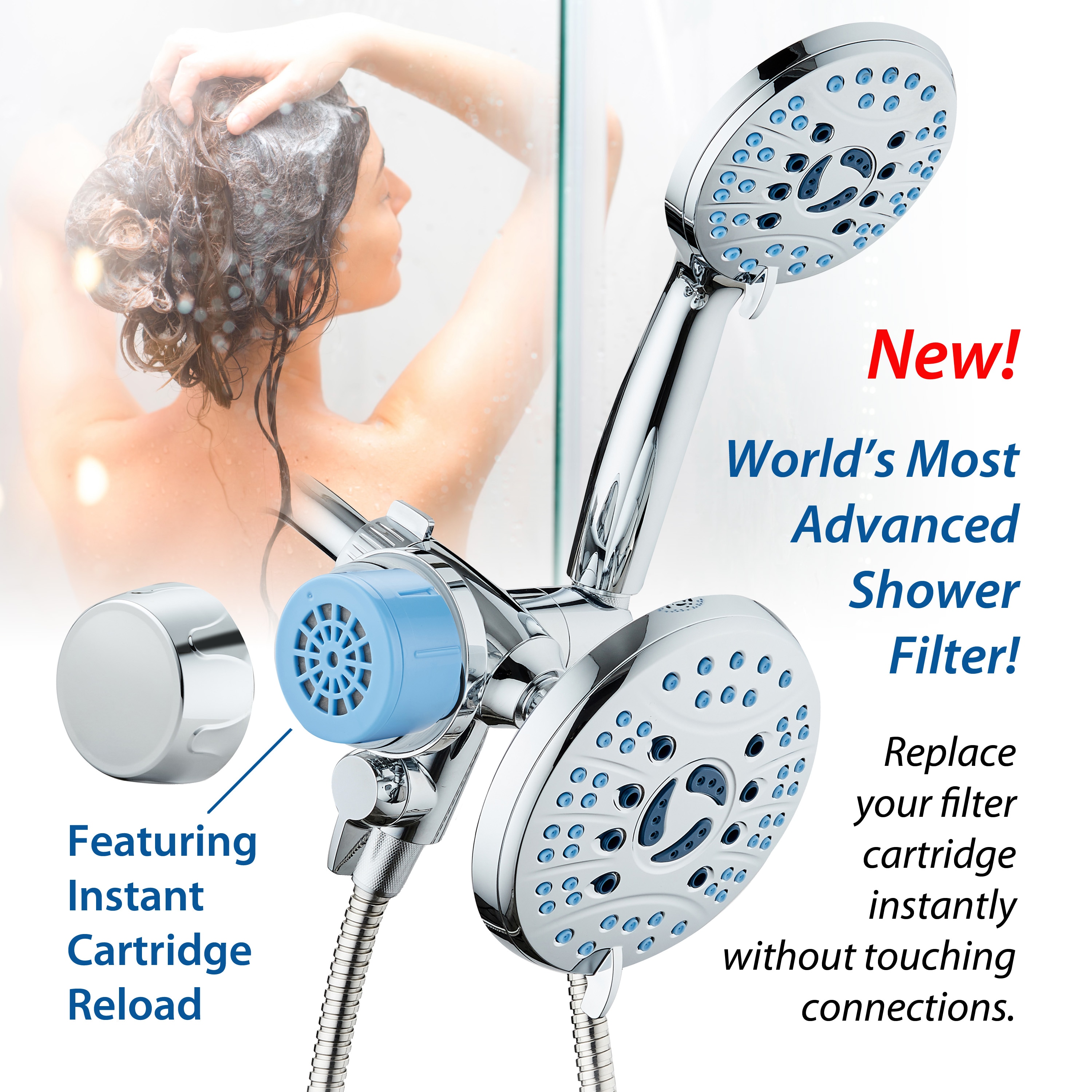 AquaCare 1329 Shower-Head-Filters - View #4