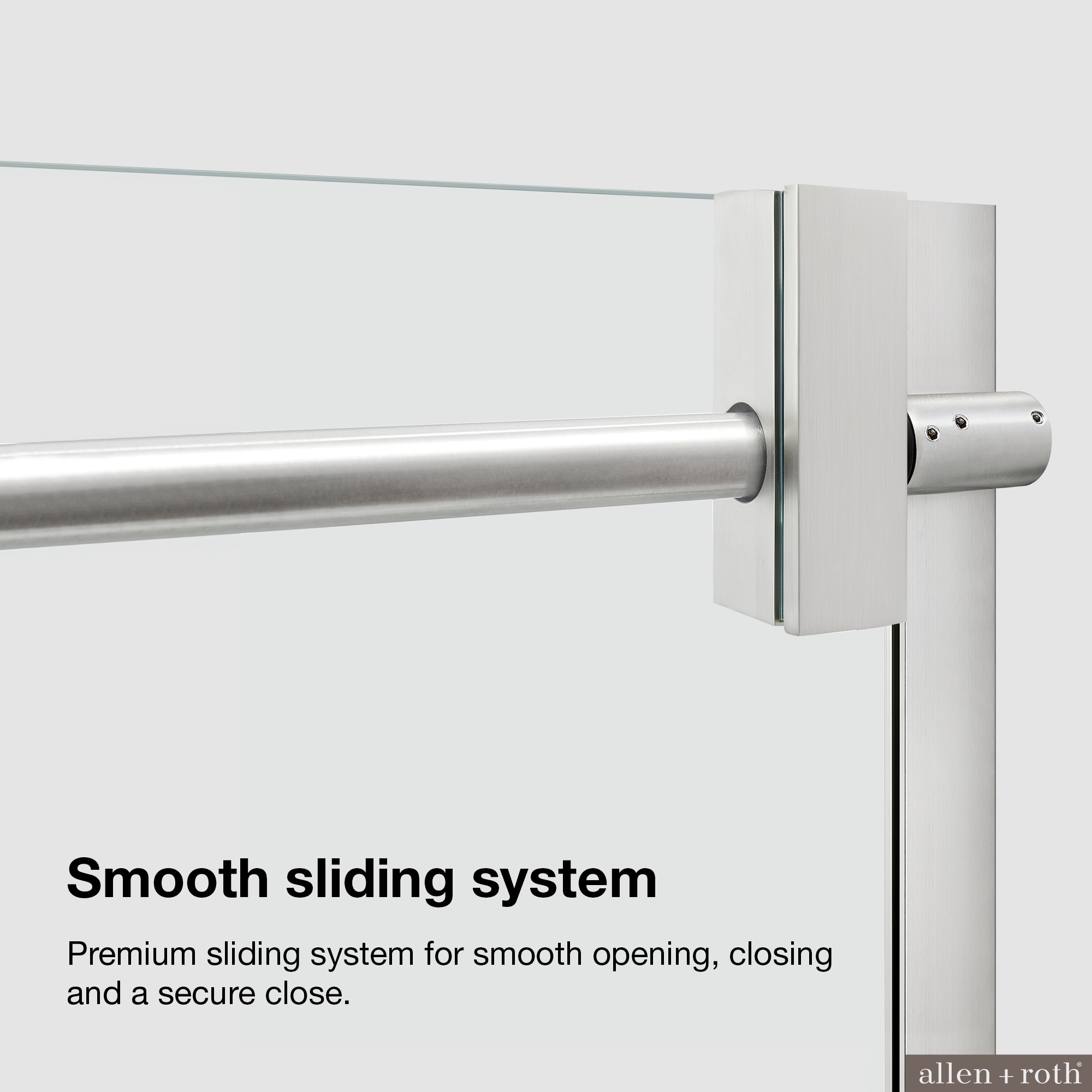 allen + roth BENNET-60GP-SN Shower-Doors - View #5