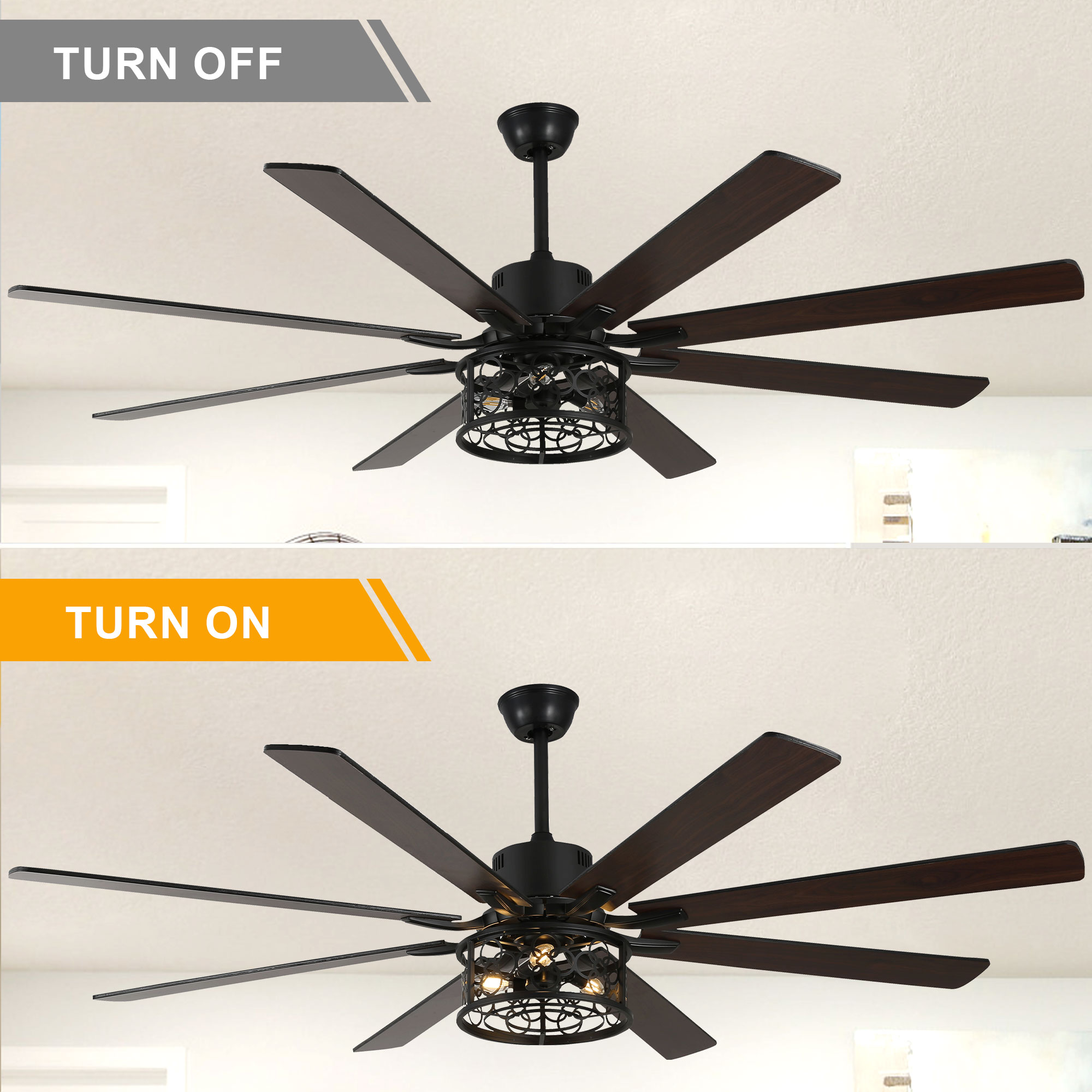 Bella Depot DCFSD7201-B Ceiling-Fans - View #7