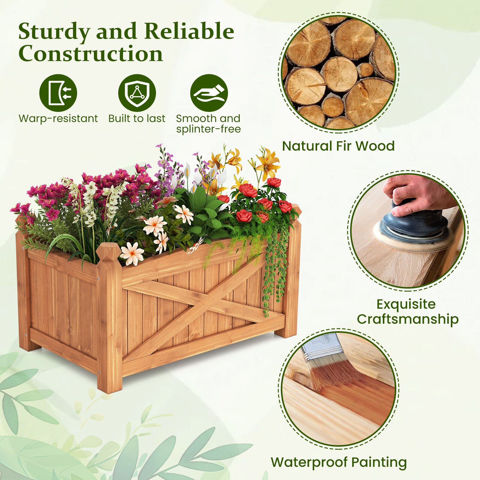 Poinic CWZT4349CF Raised-Planter-Boxes - View #4