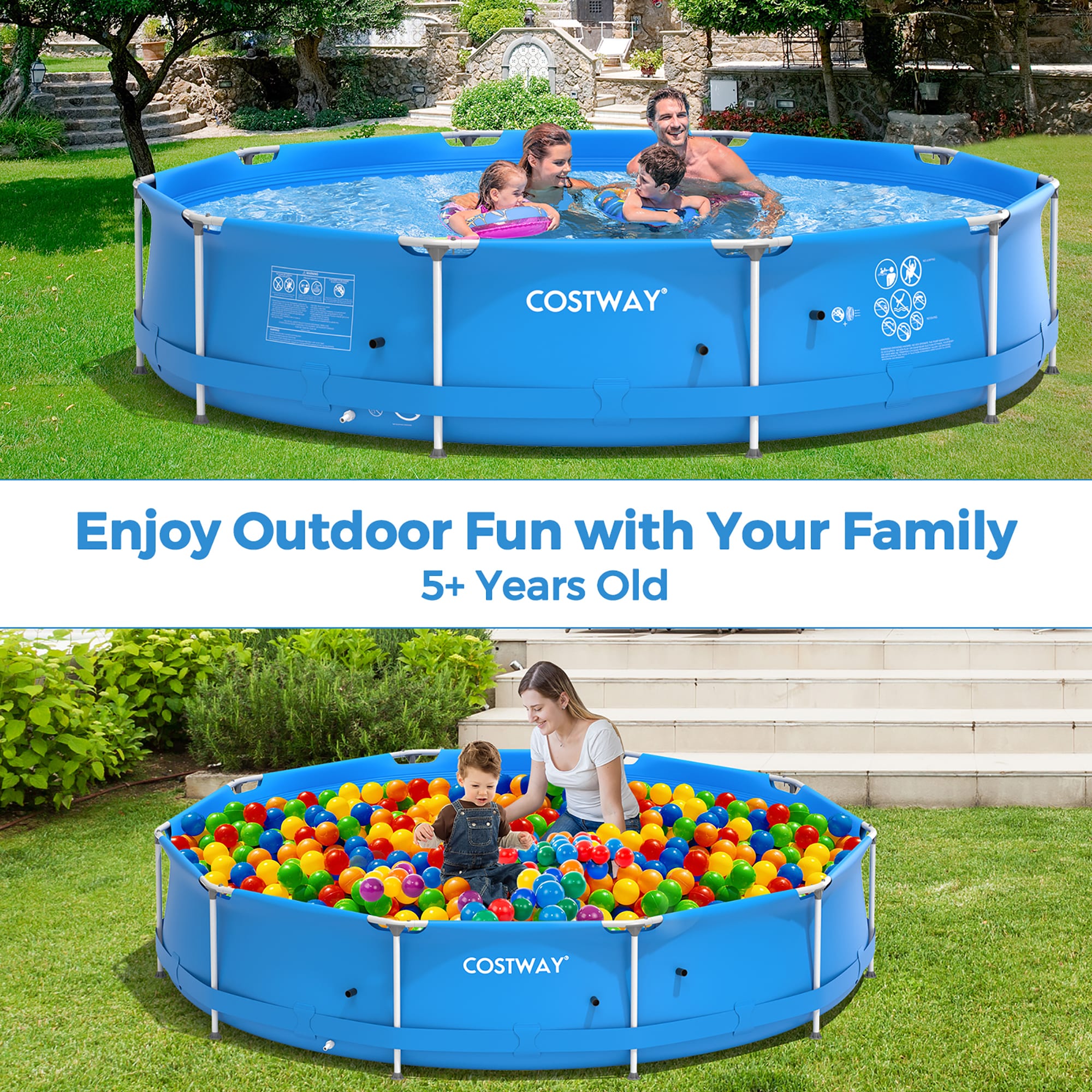 Costway CSHY006920 Above-Ground-Pools - View #5