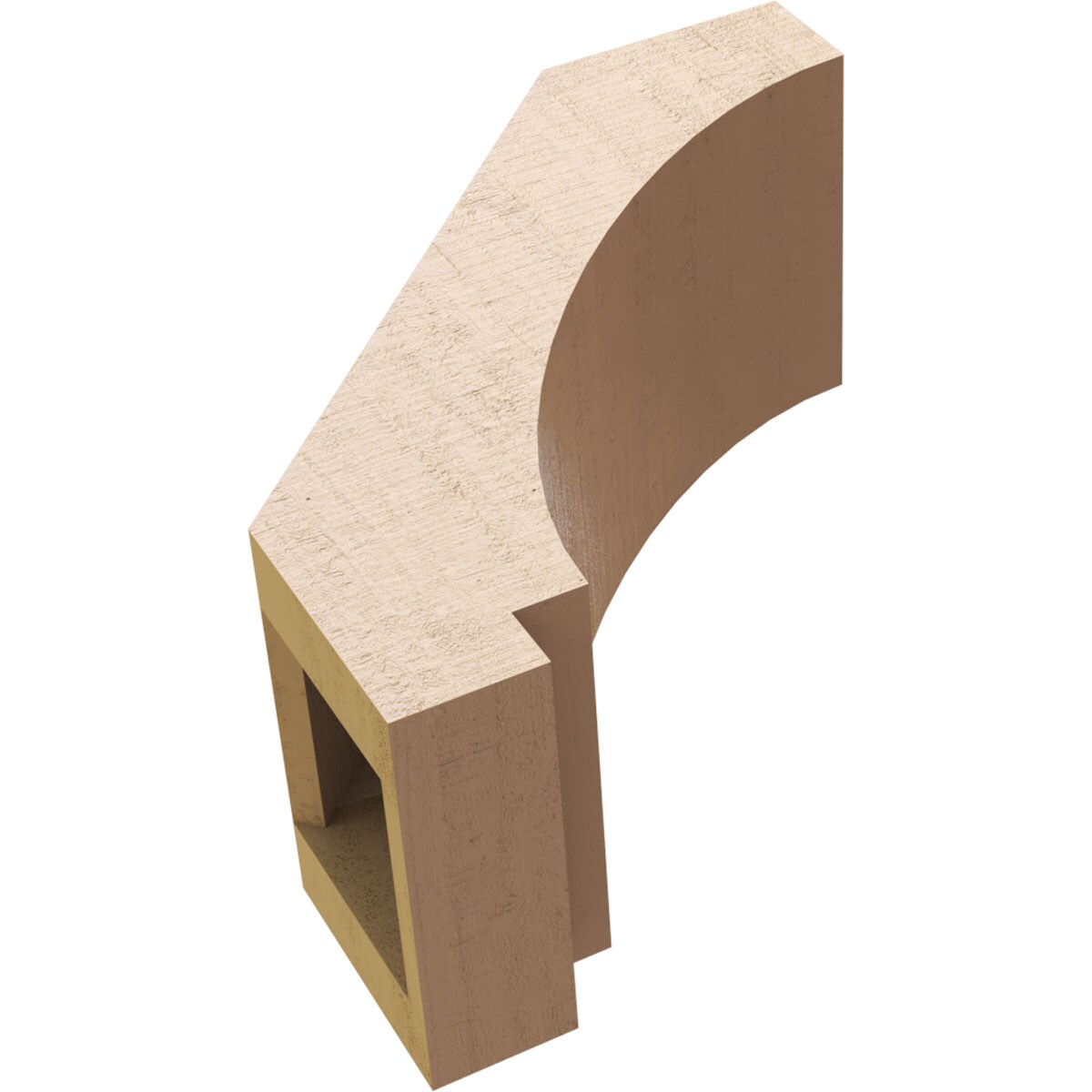 Ekena Millwork BRCUR05X10X10IMPRCPR braces - View #7
