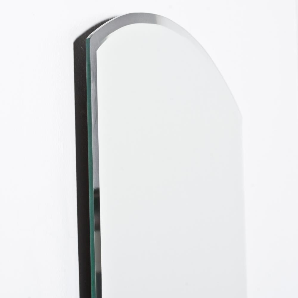 Elegant Arch Frameless Vanity Mirror with Beveled Edge