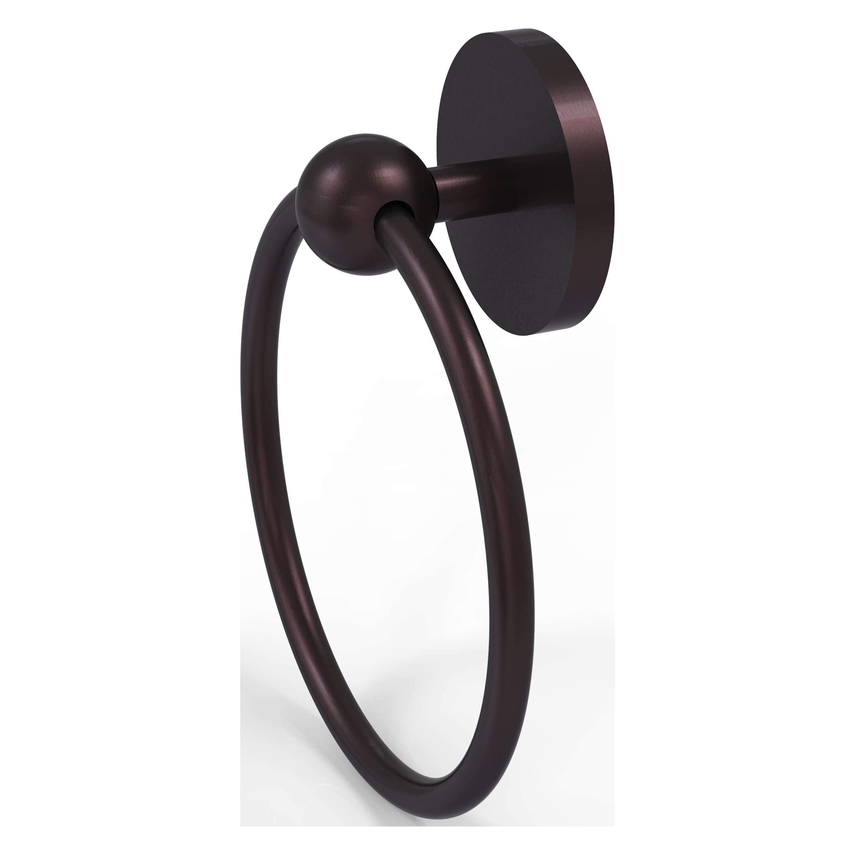 Allied Brass P1016-ABZ Prestige Skyline Antique Bronze Wall mount Single Towel Ring