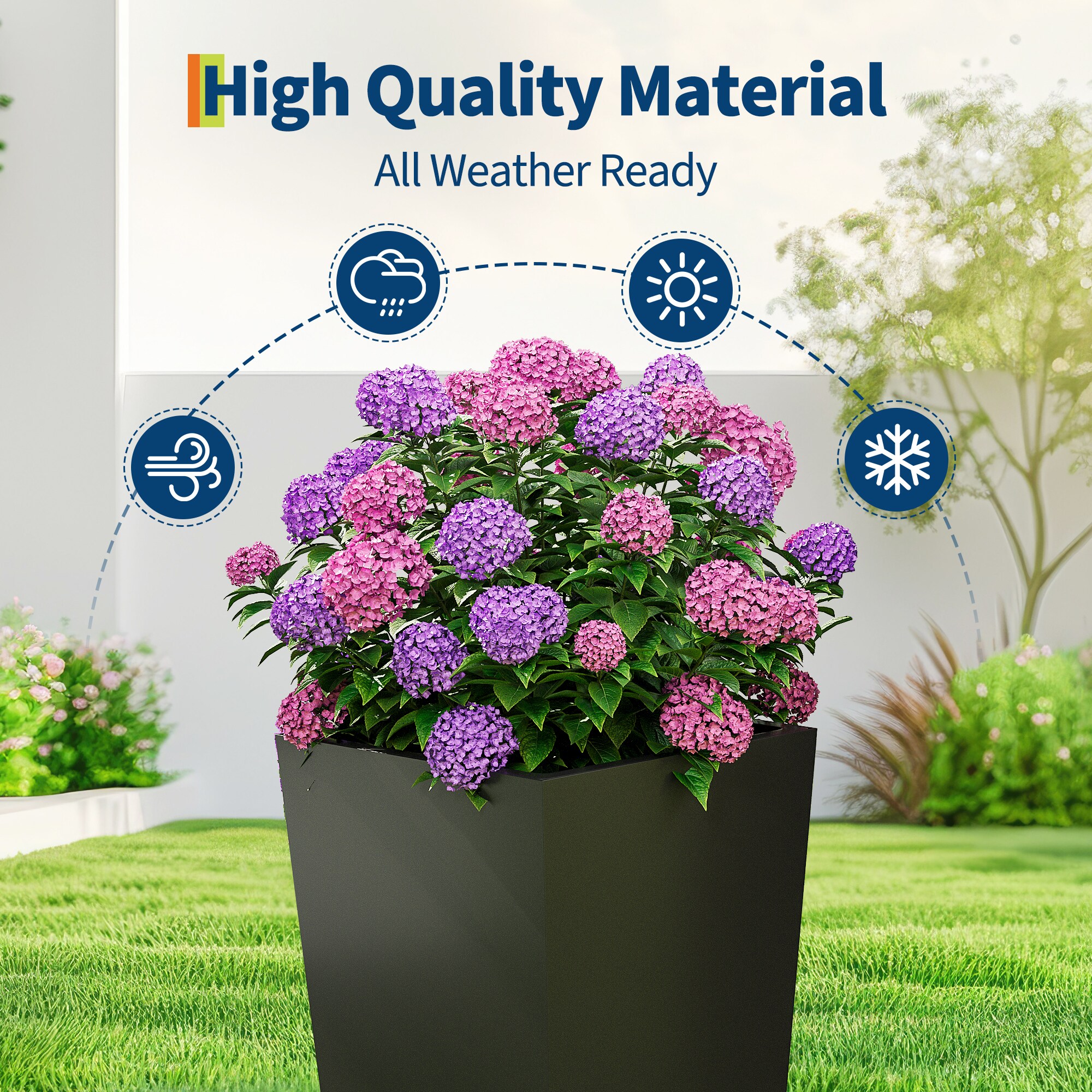 Garvee LYU01PHO-14ZF06IM Planter-Window-Box - View #7