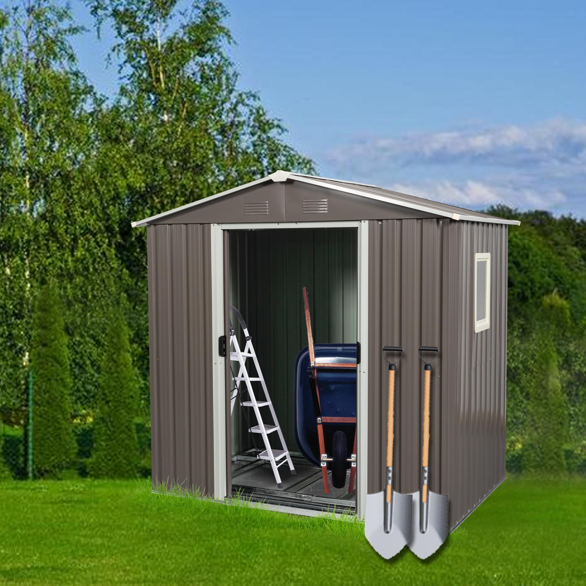 Bayfeve BF-71036-SD Metal-Storage-Buildings-Sheds - View #3